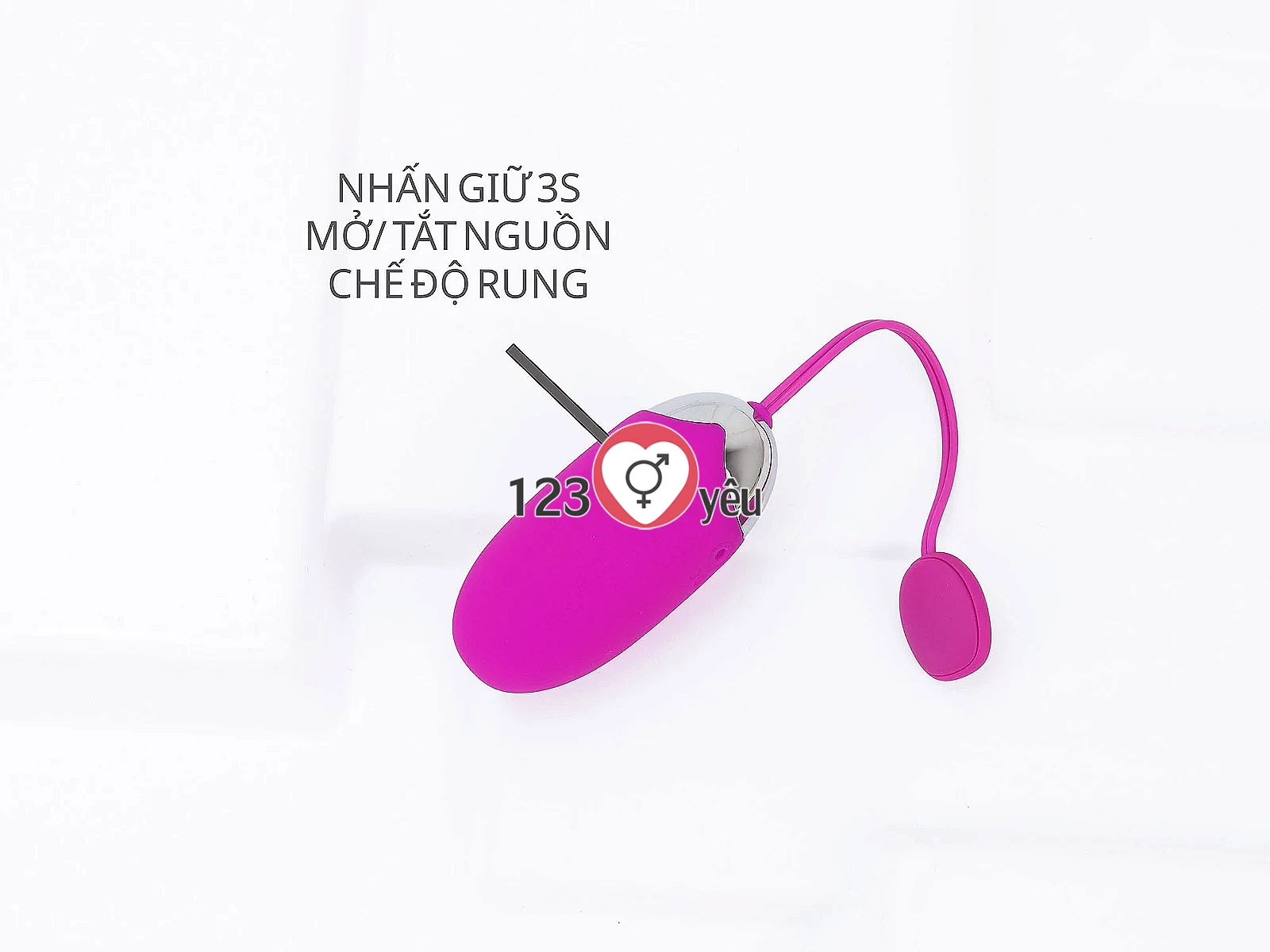 Trứng rung Abner 12 chế độ rung điều khiển bằng Smartphone