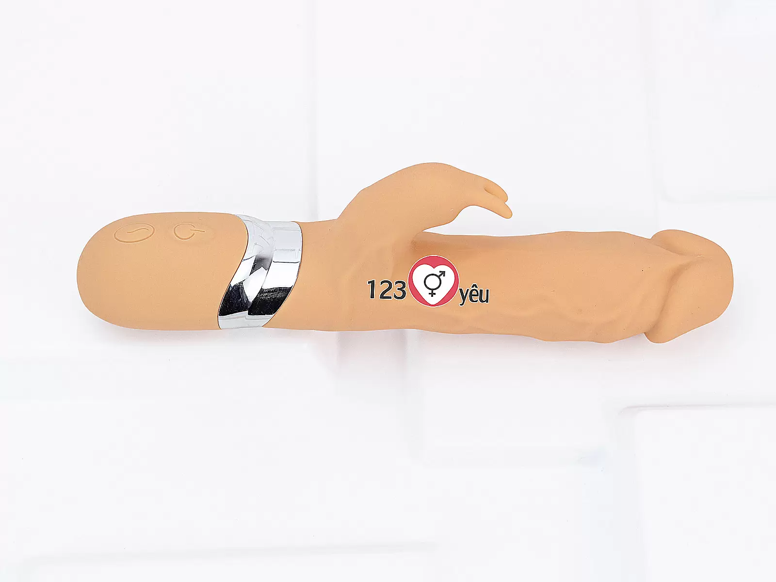Máy massage có nhánh tai thỏ rung kích thích khoái cảm