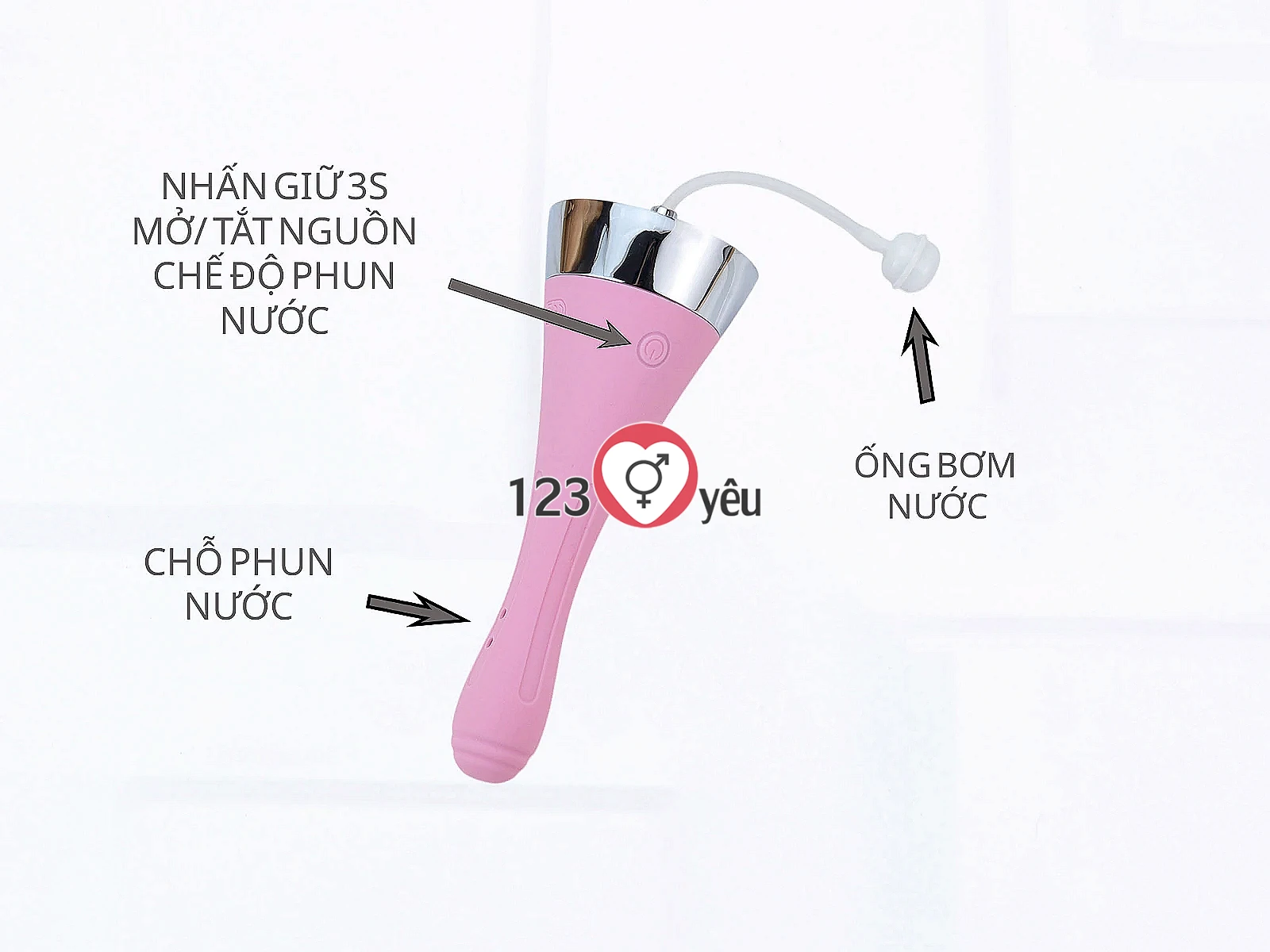 Máy rửa hậu môn Cleaner Pro an toàn, vệ sinh, hiệu quả