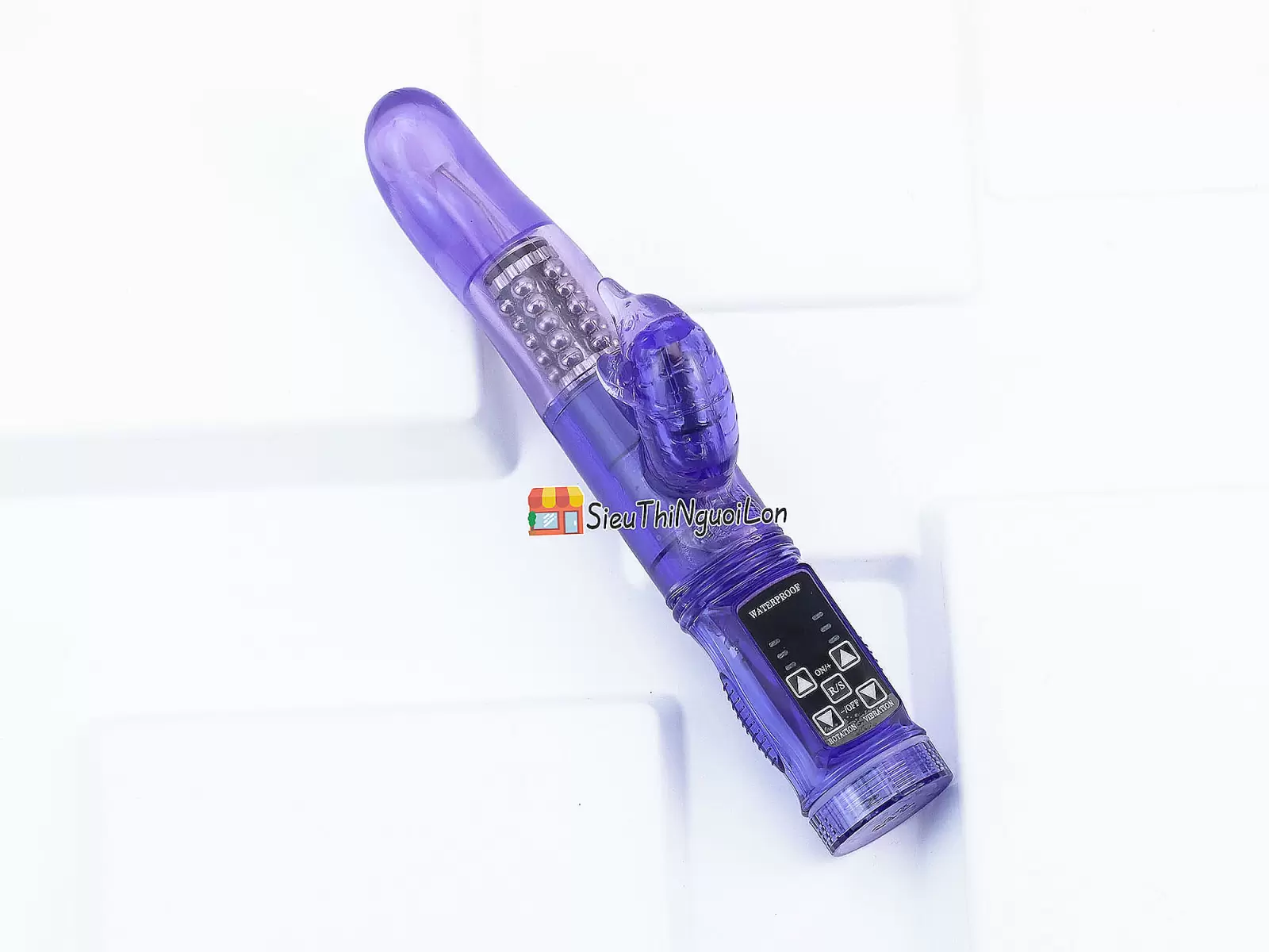 Dương vật giả đầu cong rung ngoáy xoay bi Baile