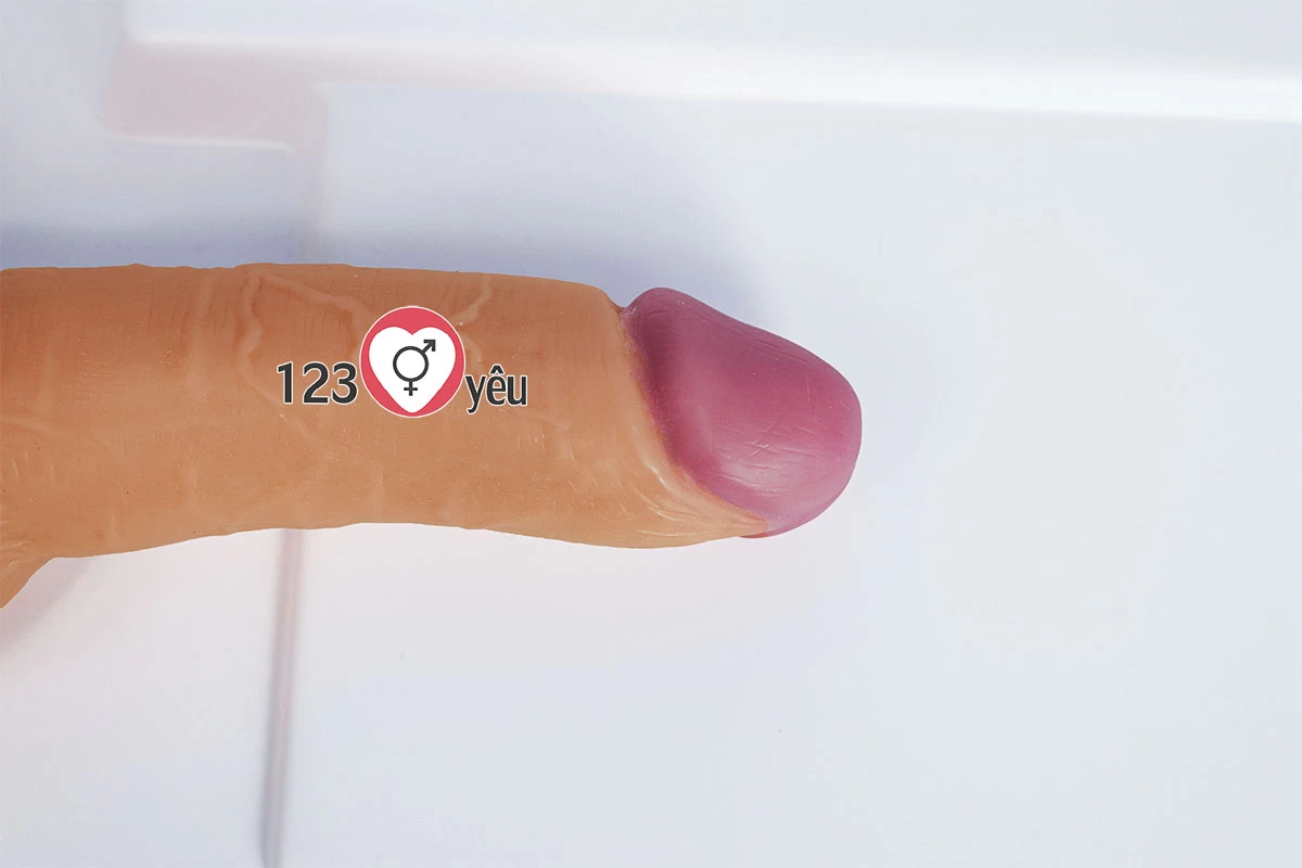 Dương vật giả có đế Lovetoy 7 inch có rung