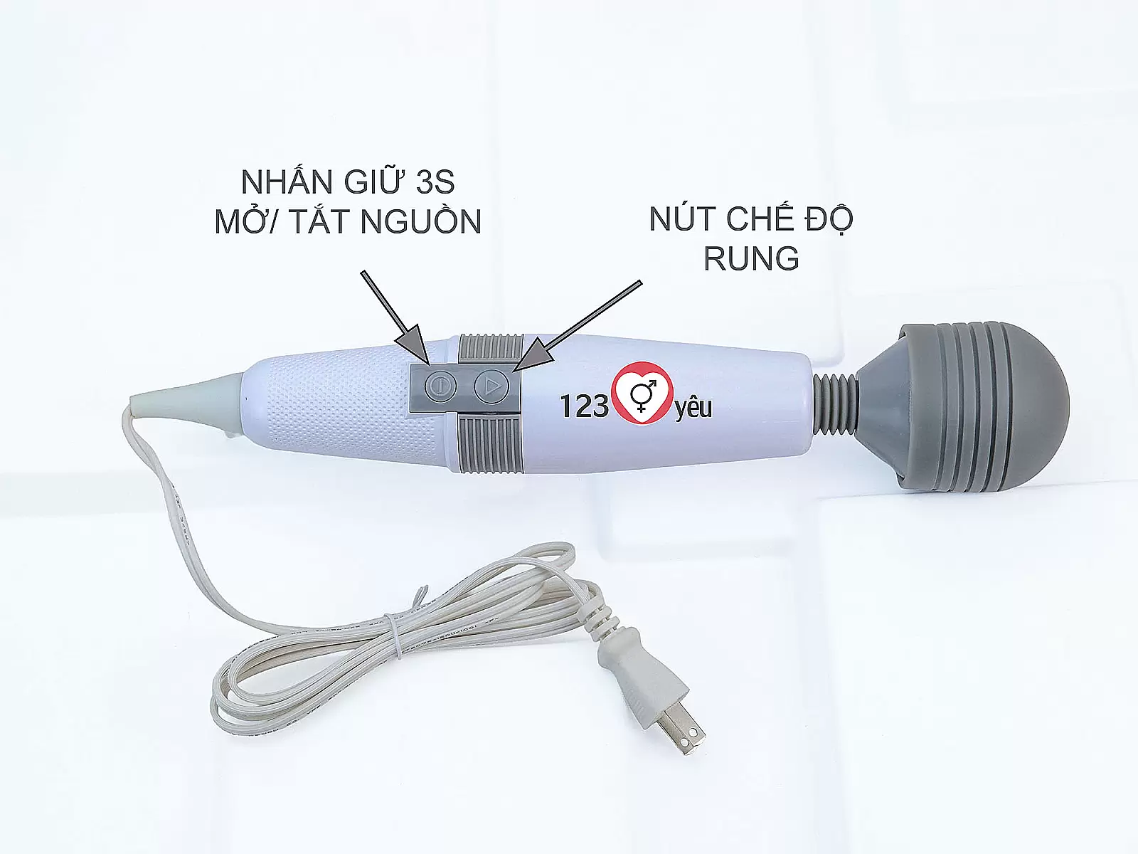 Máy massage Handy rung cực mạnh cắm điện trực tiếp