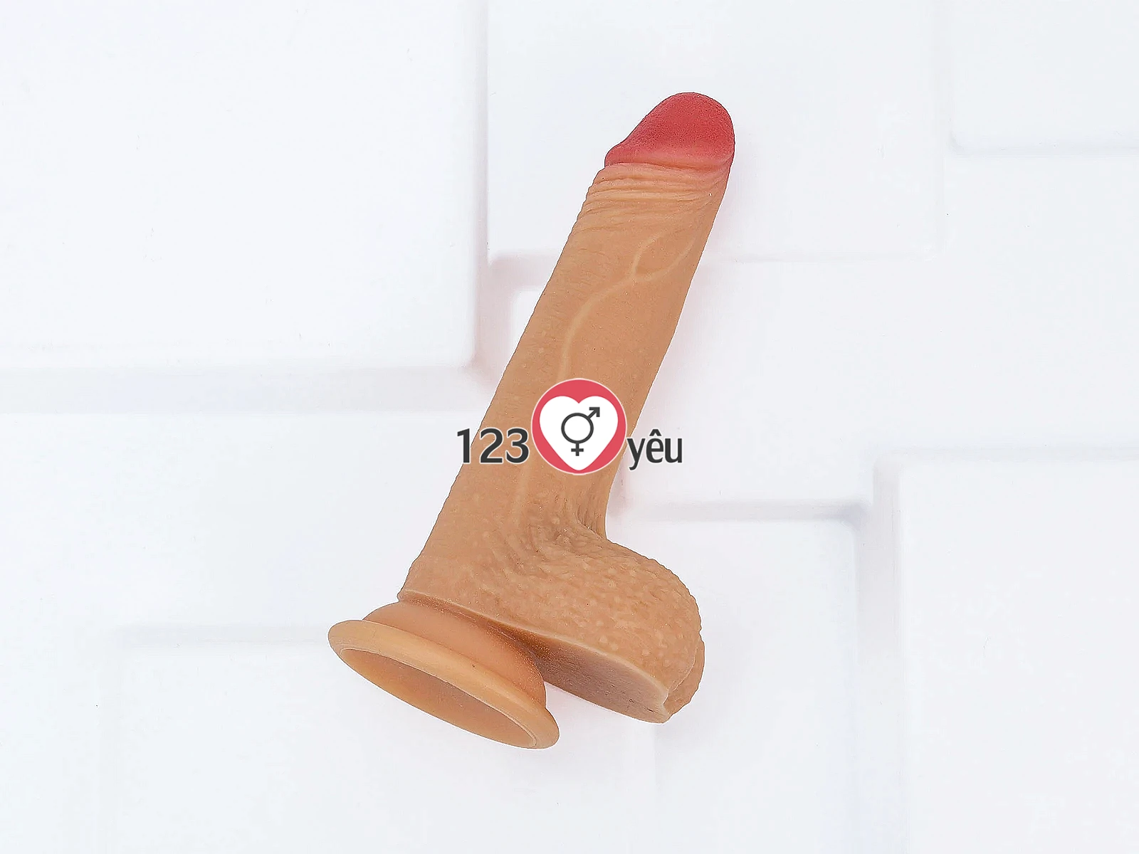 Dương vật giả có đế Lovetoy Nature Cock 7 inch thiết kế chân thật, trải nghiệm linh hoạt