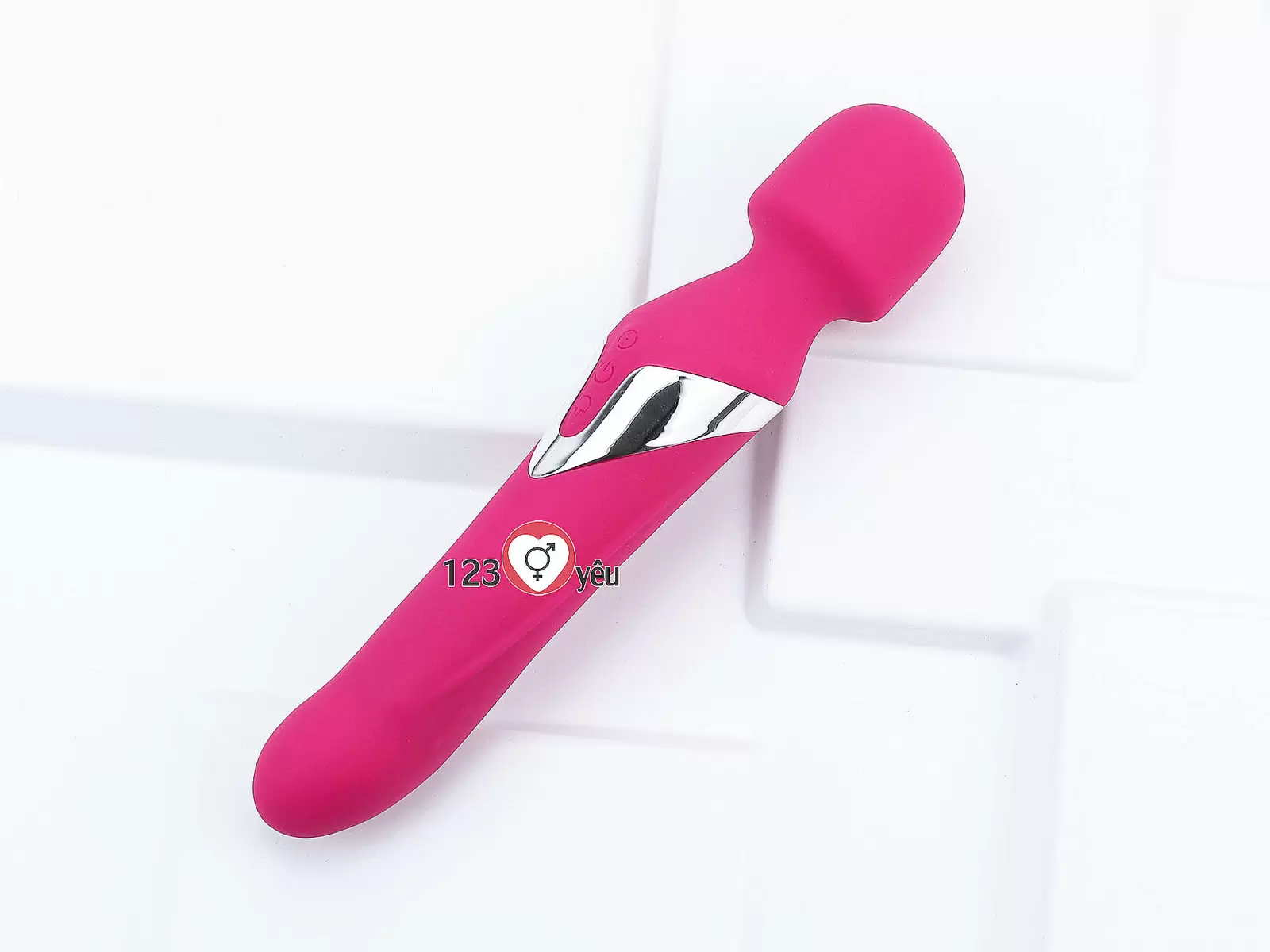 Máy massage điểm G 2 đầu xoay bi Mose pin sạc