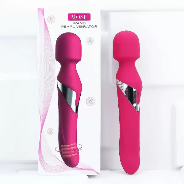 Máy massage điểm G 2 đầu xoay bi Mose pin sạc