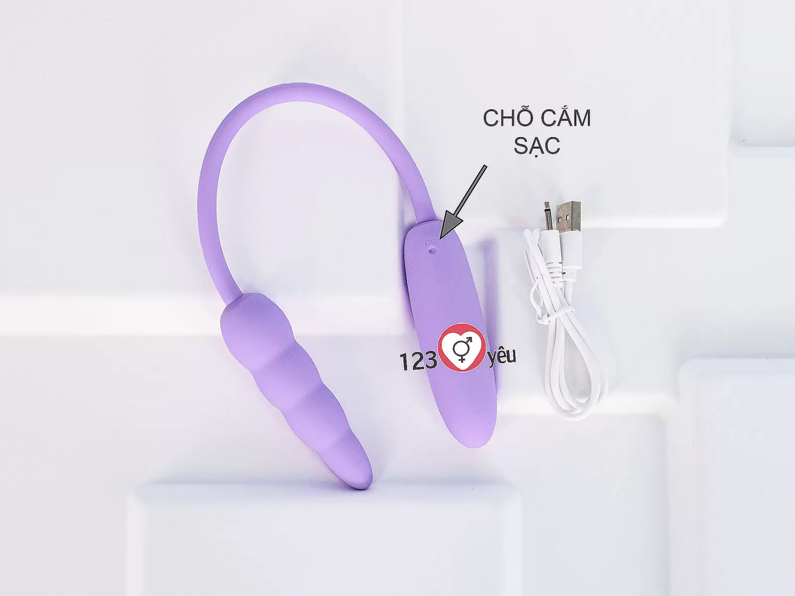 Trứng rung Rou La Double kích thích 2 đầu âm đạo và hậu môn