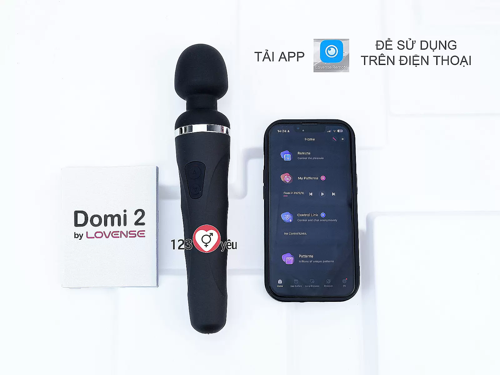 Chày rung massage Lovense Domi 2