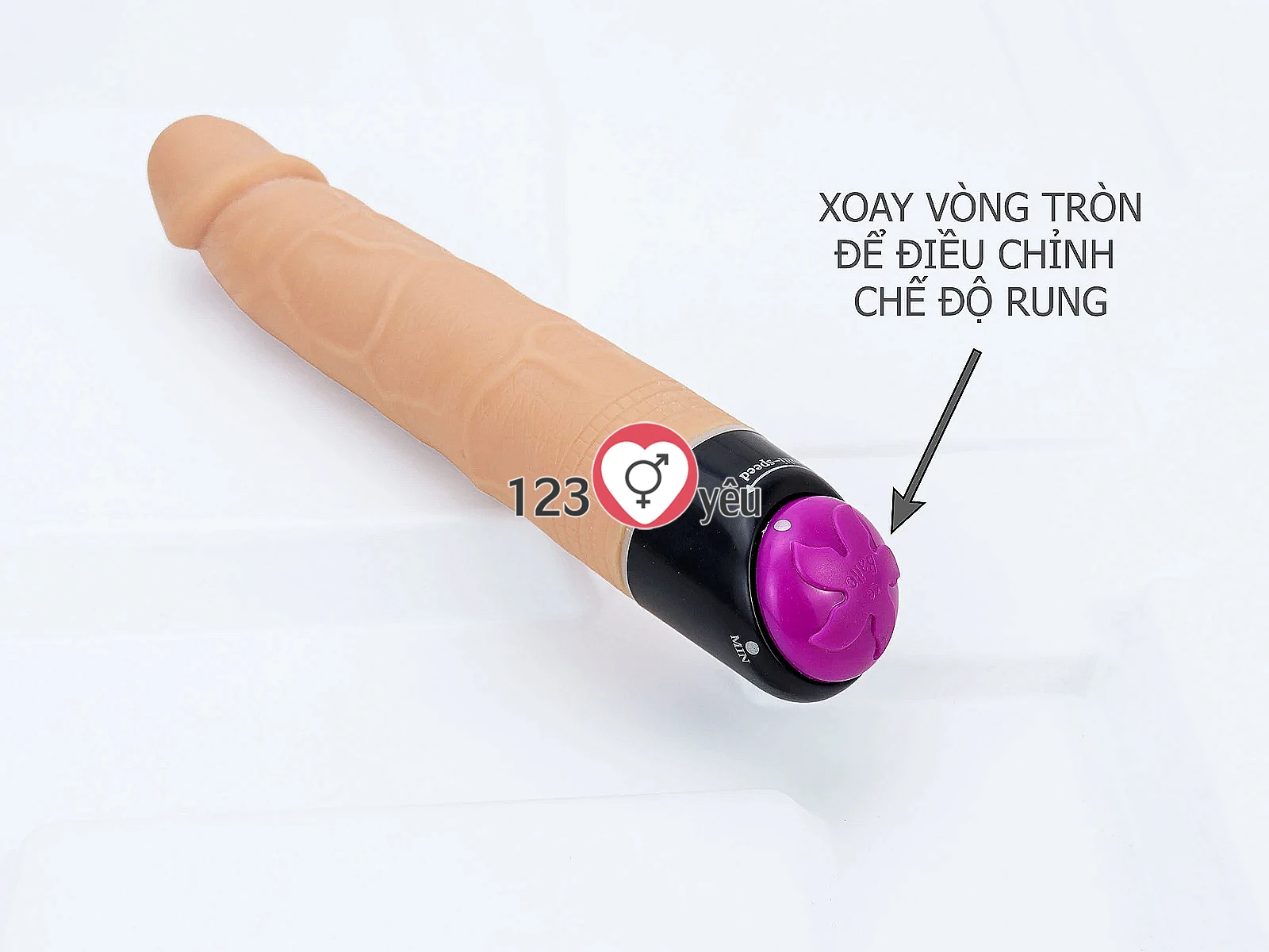 Dương vật giả silicon rung ngoáy giống thật giá rẻ