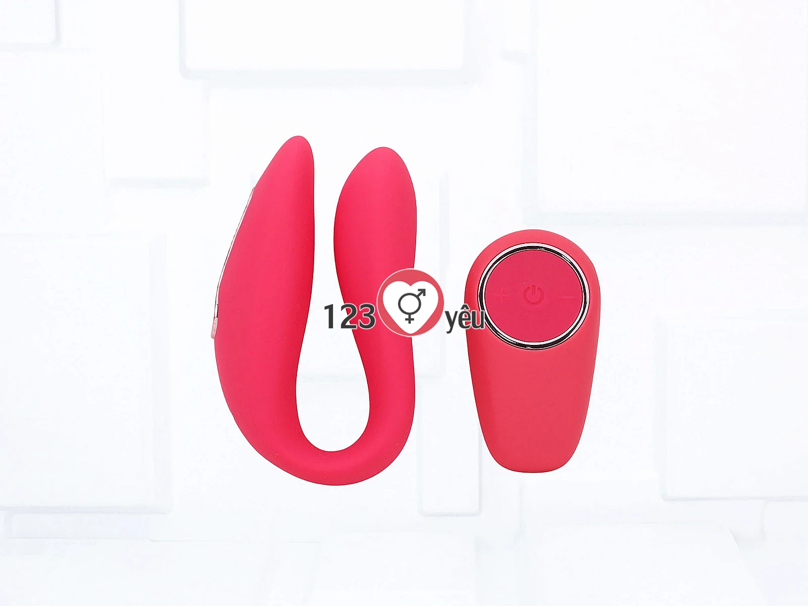 Trứng rung tình yêu 2 đầu sang trọng có điều khiển