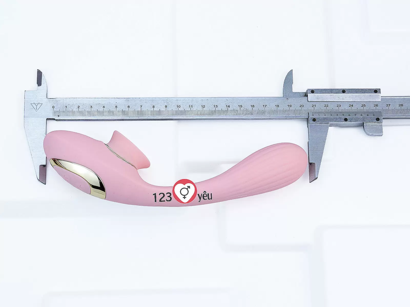 Lưỡi liếm rung 2 đầu pin sạc nhỏ gọn