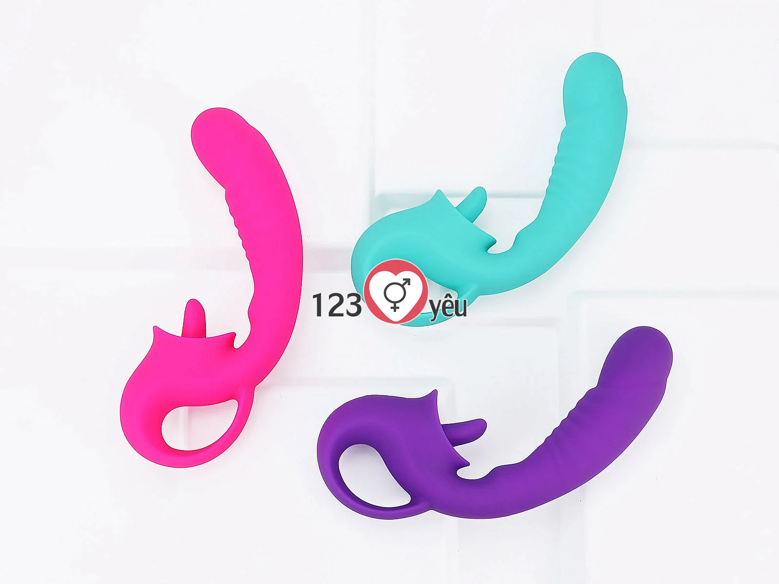 Dương vật giả Tongue Licking rung liếm lưỡi 2 trong 1 mang đến trải nghiệm đa điểm
