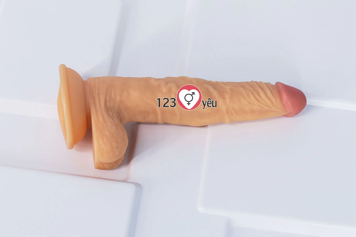 Dương vật giả có đế rung Lovetoy 9.5inch