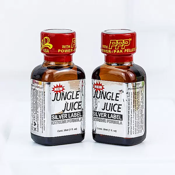 Chai hít Jungle Juice Silver Label 30ml giúp tăng cảm giác hưng phấn