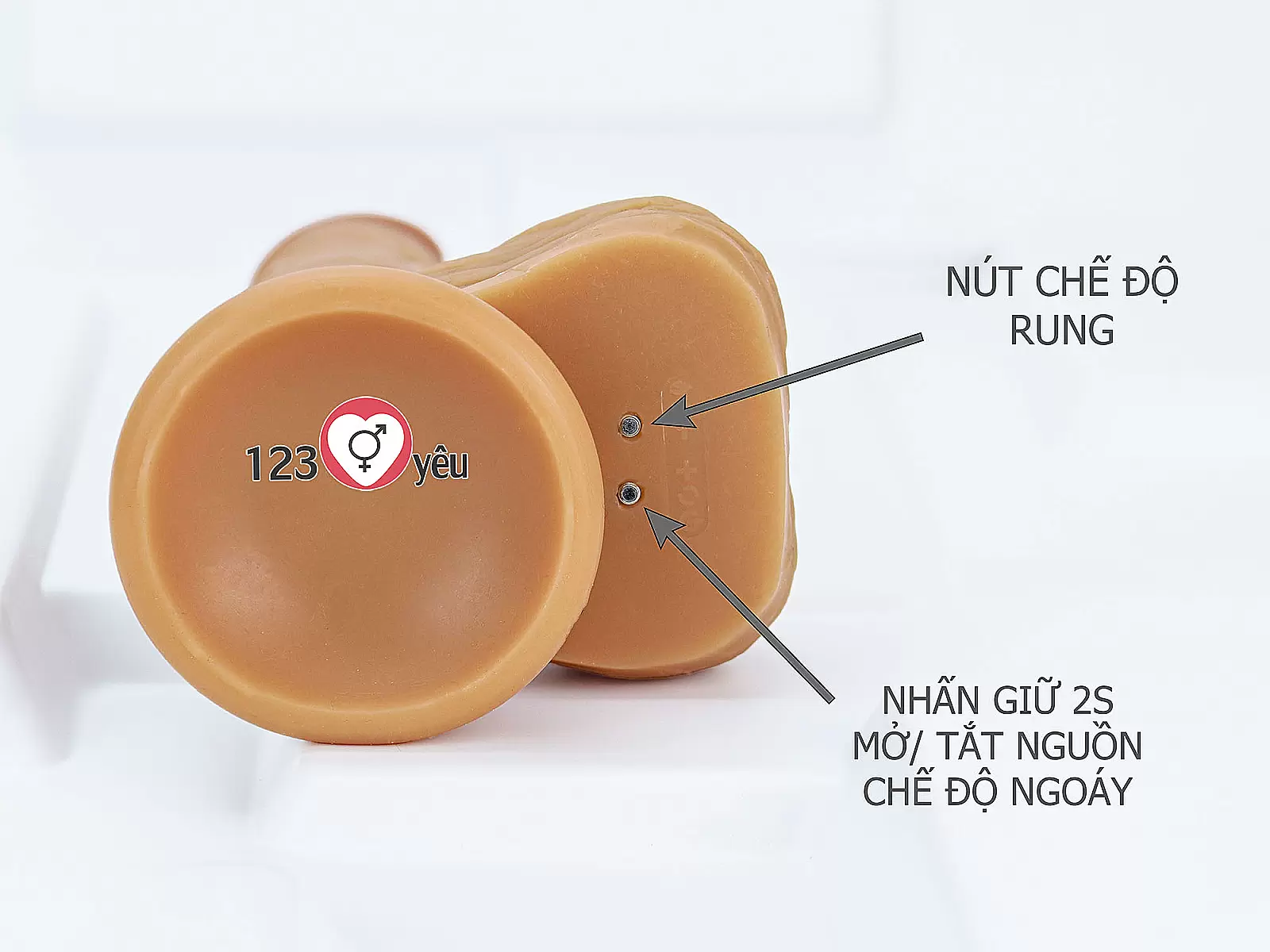 Dương vật giả có đế Devil Yeain rung ngoáy cực mạnh