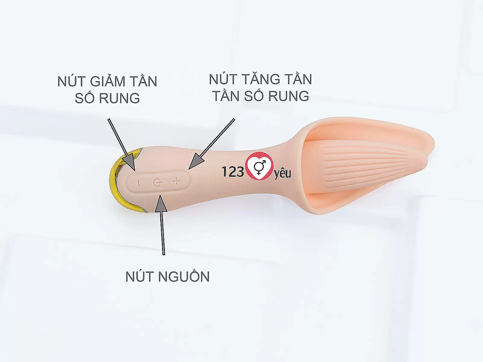 Lưỡi liếm massage Flower Tongue rung nhiều chế độ