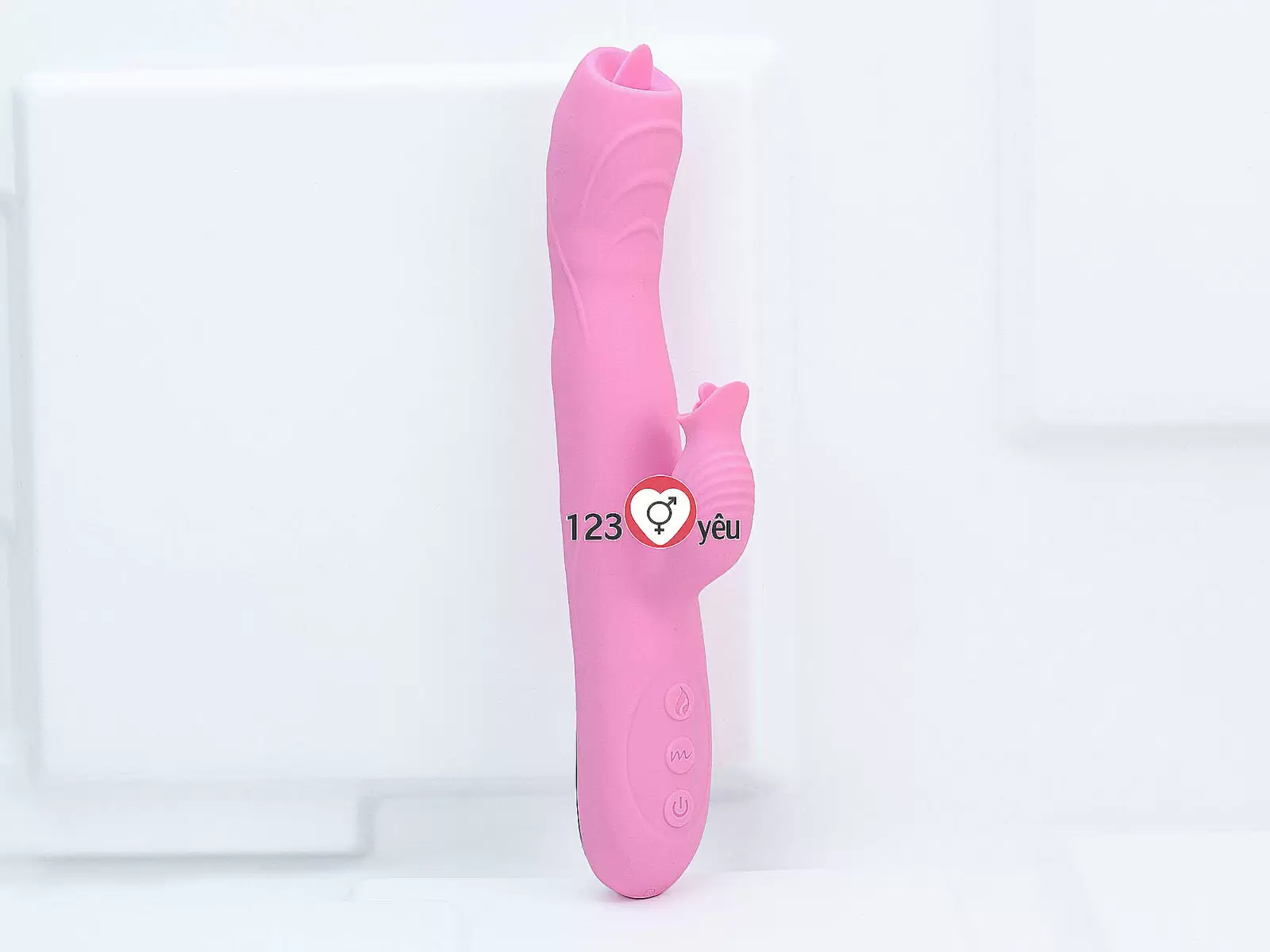 Máy massage tình yêu Joker rung, thụt, lưỡi liếm phát nhiệt