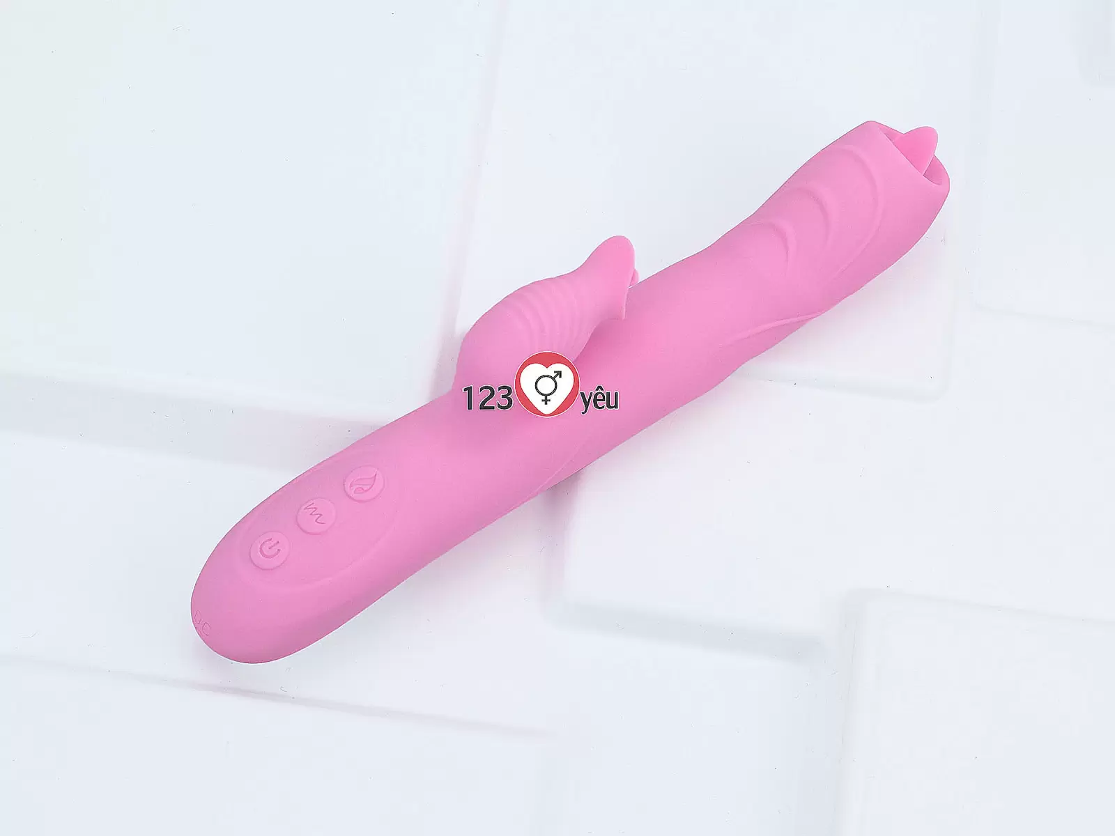 Máy massage tình yêu Joker rung, thụt, lưỡi liếm phát nhiệt