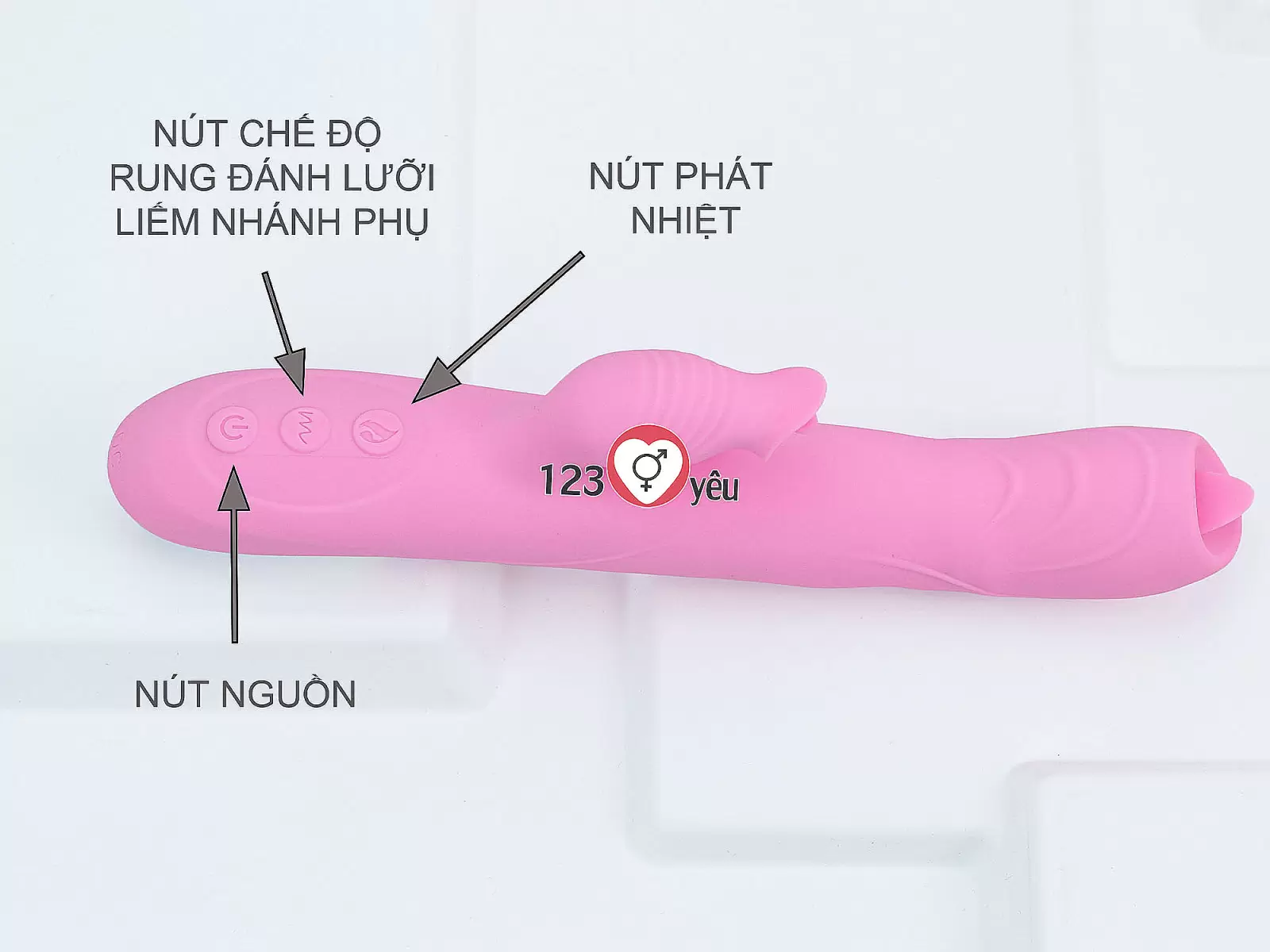 Máy massage tình yêu Joker rung, thụt, lưỡi liếm phát nhiệt