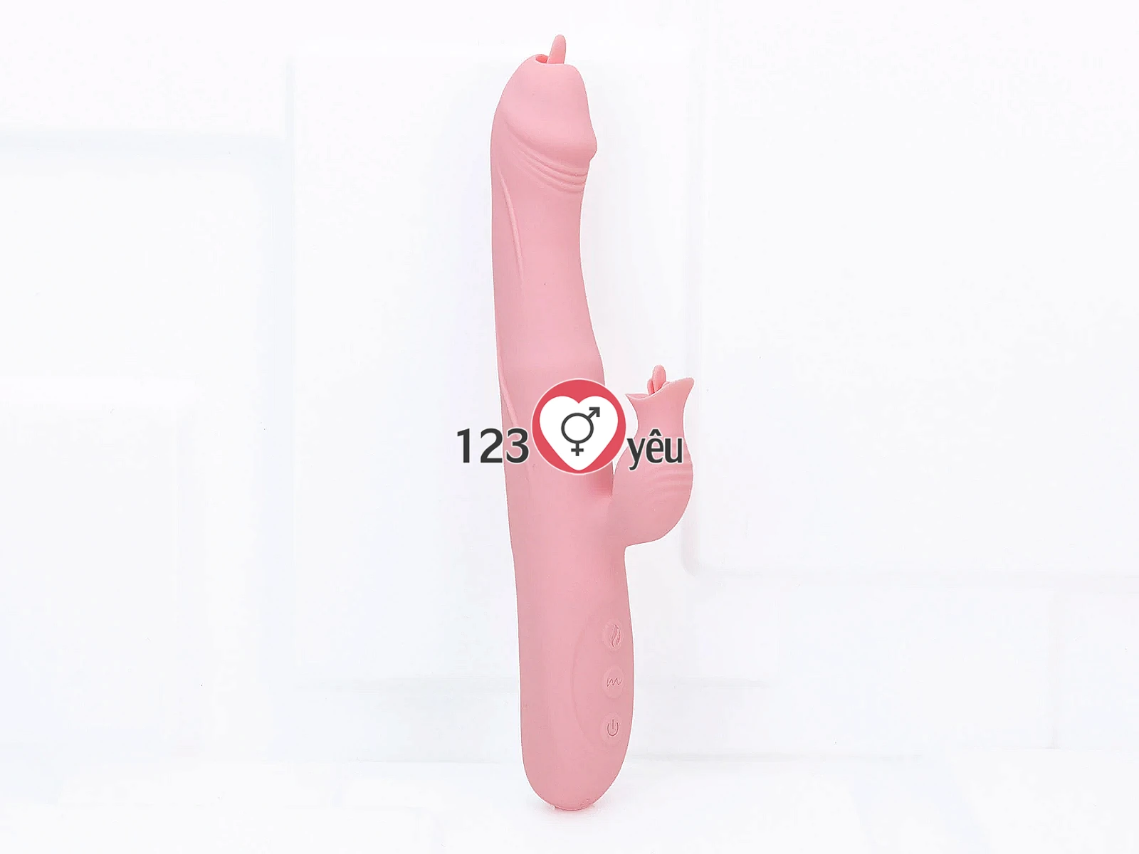 Dương vật giả đa năng Fairy Retractable Stick rung, co duỗi, lưỡi liếm, phát nhiệt