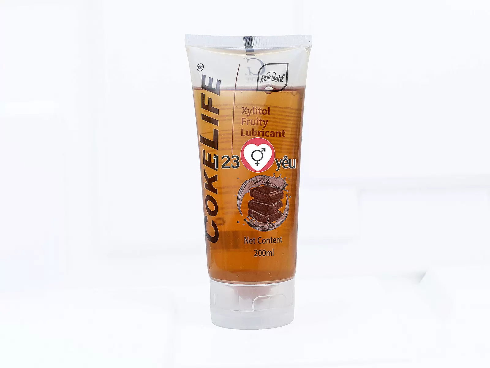 Gel bôi trơn hương socola COKELIFE Xylitol Fruity Lubricant 200ml