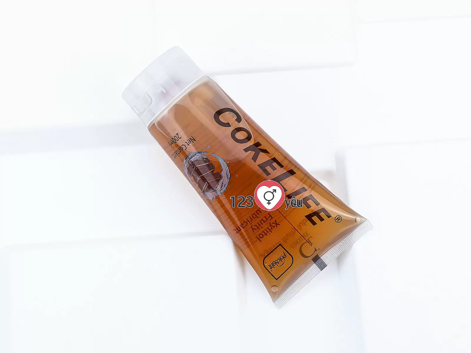 Gel bôi trơn hương socola COKELIFE Xylitol Fruity Lubricant 200ml