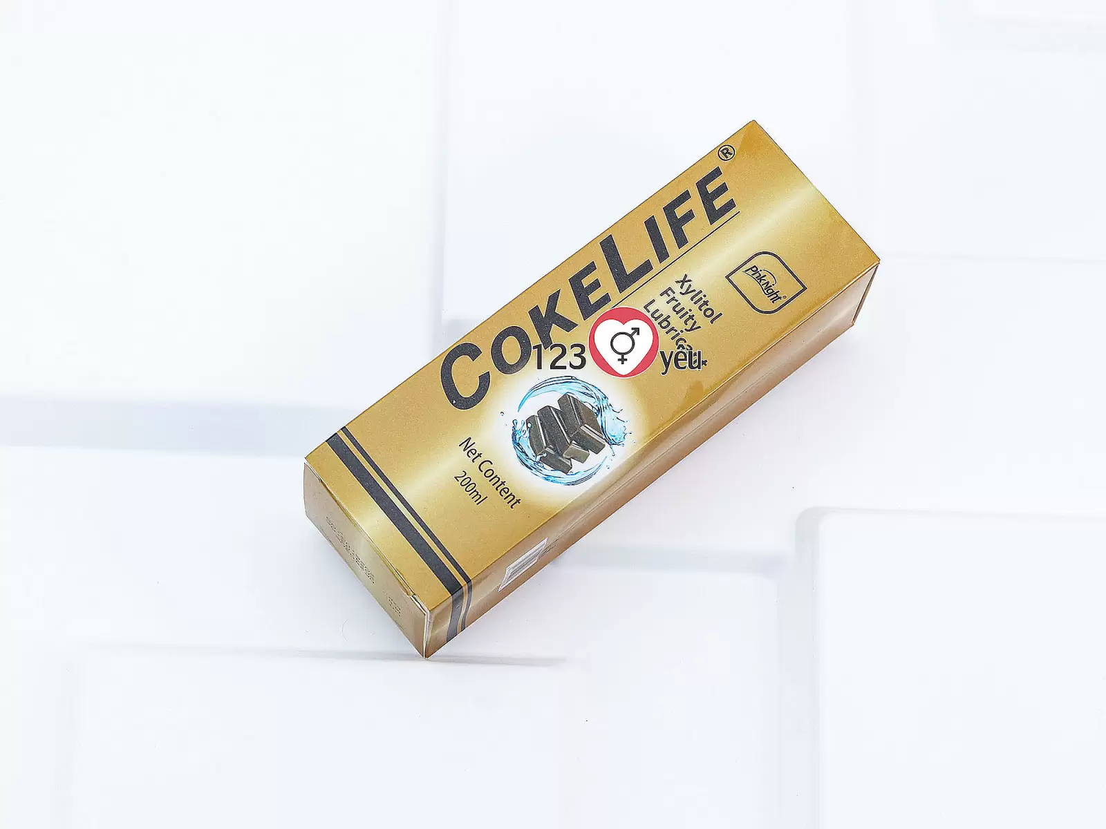 Gel bôi trơn hương socola COKELIFE Xylitol Fruity Lubricant 200ml