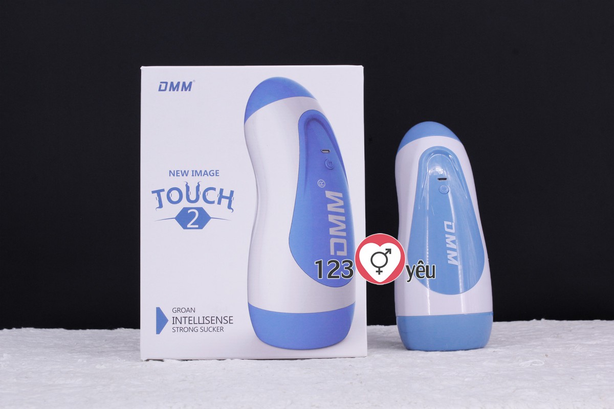 Âm đạo giả có đế DMM Touch 2 rung 10 chế độ và phát tiếng rên 3