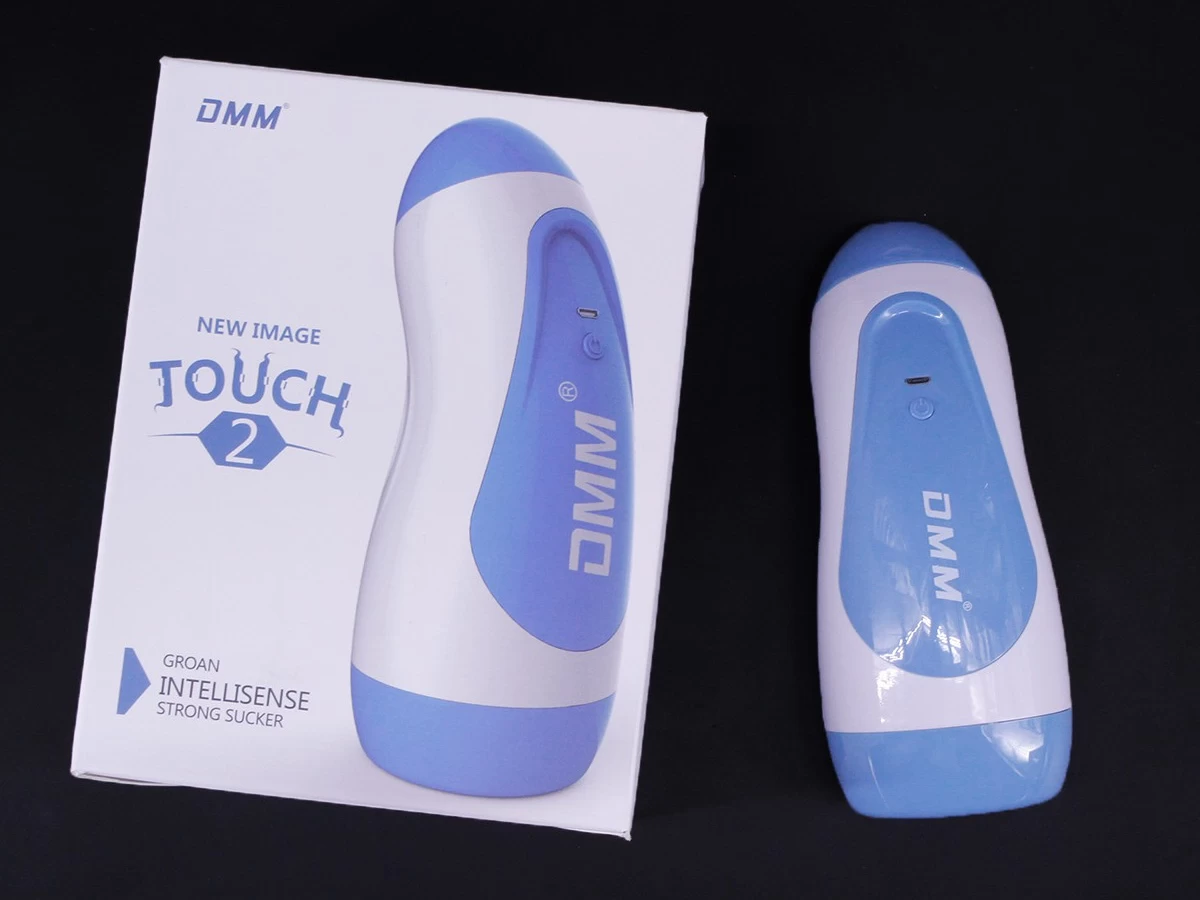 Âm đạo giả có đế DMM Touch 2 rung 10 chế độ và phát tiếng rên