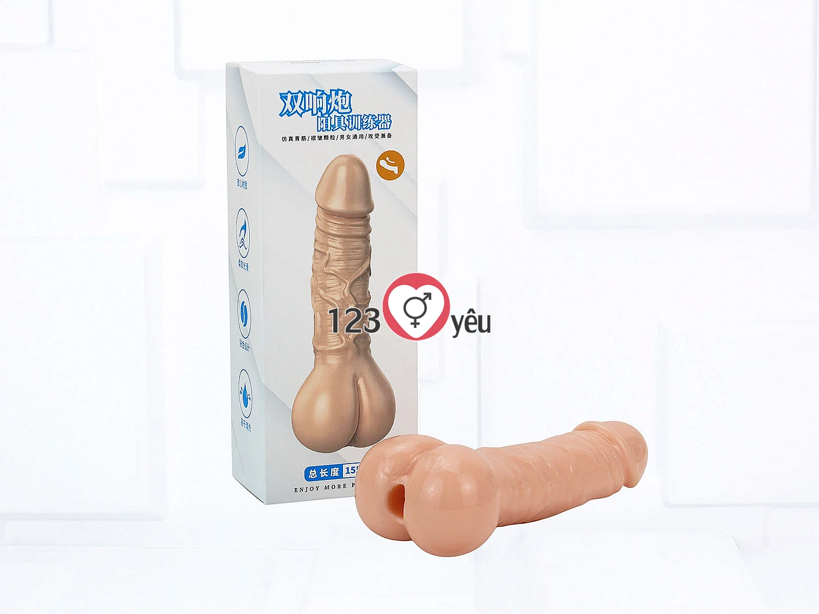 Bao cao su đôn dên Double Pleasure