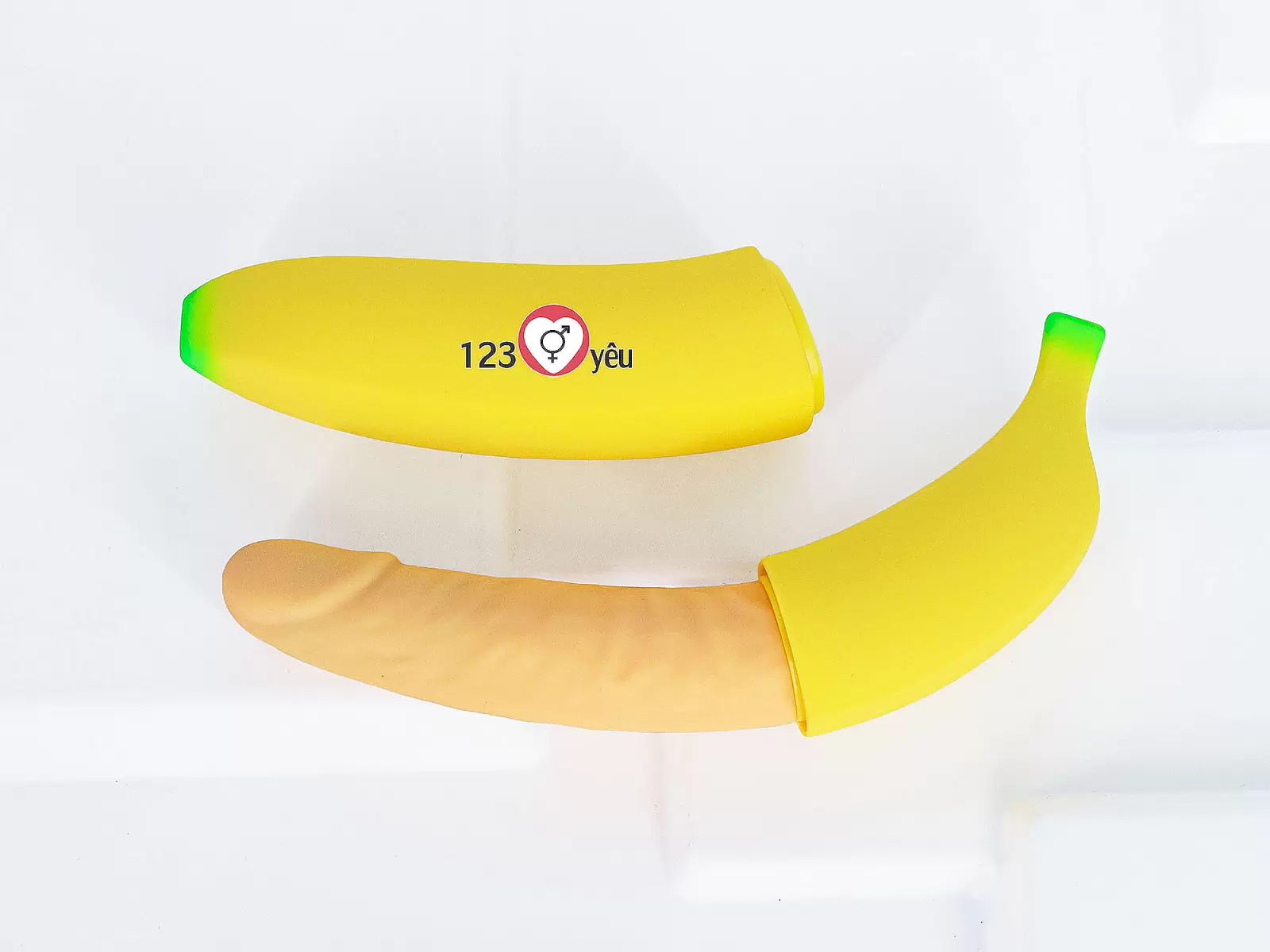Dương vật giả ngụy trang hình chuối rung