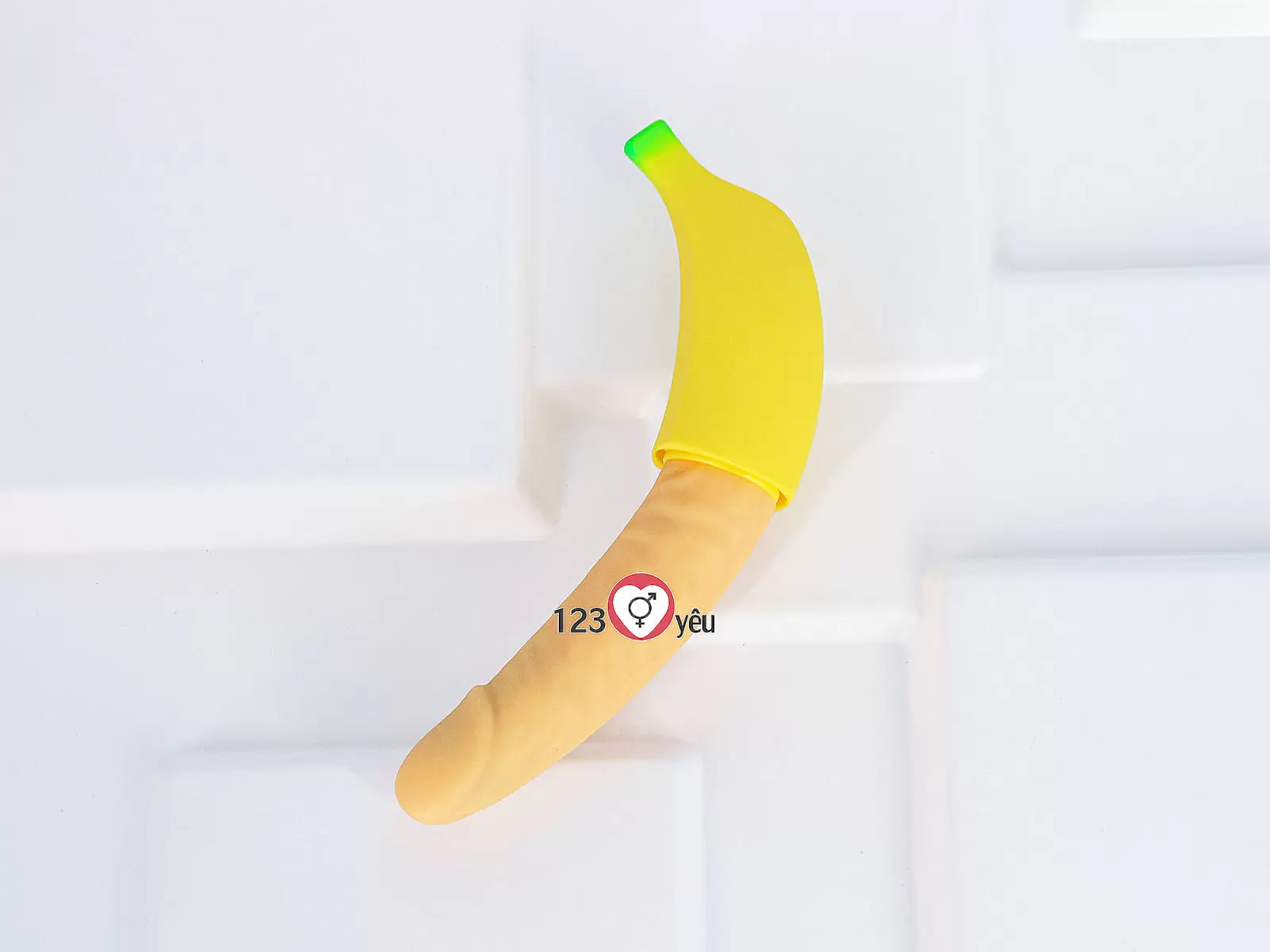 Dương vật giả ngụy trang hình chuối rung