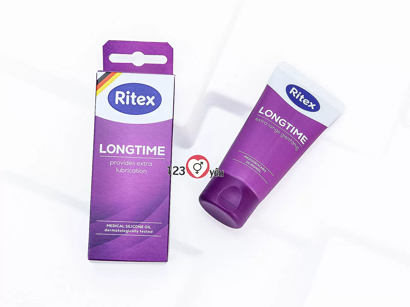 Gel Ritex Longtime mát xa bôi trơn gốc silicone