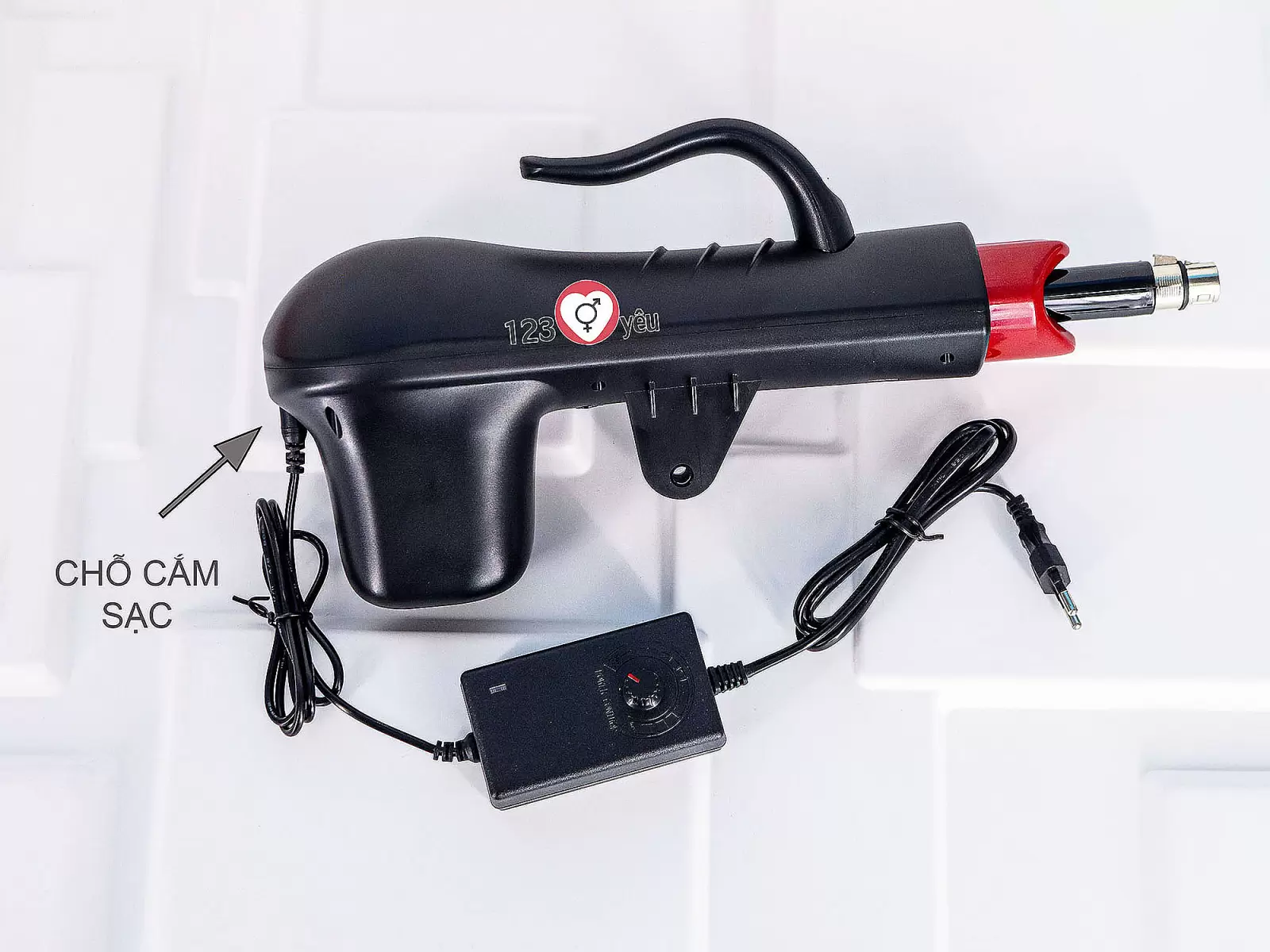 Máy thủ dâm dương vật giả có đế cắm điện phiên bản mới nhất