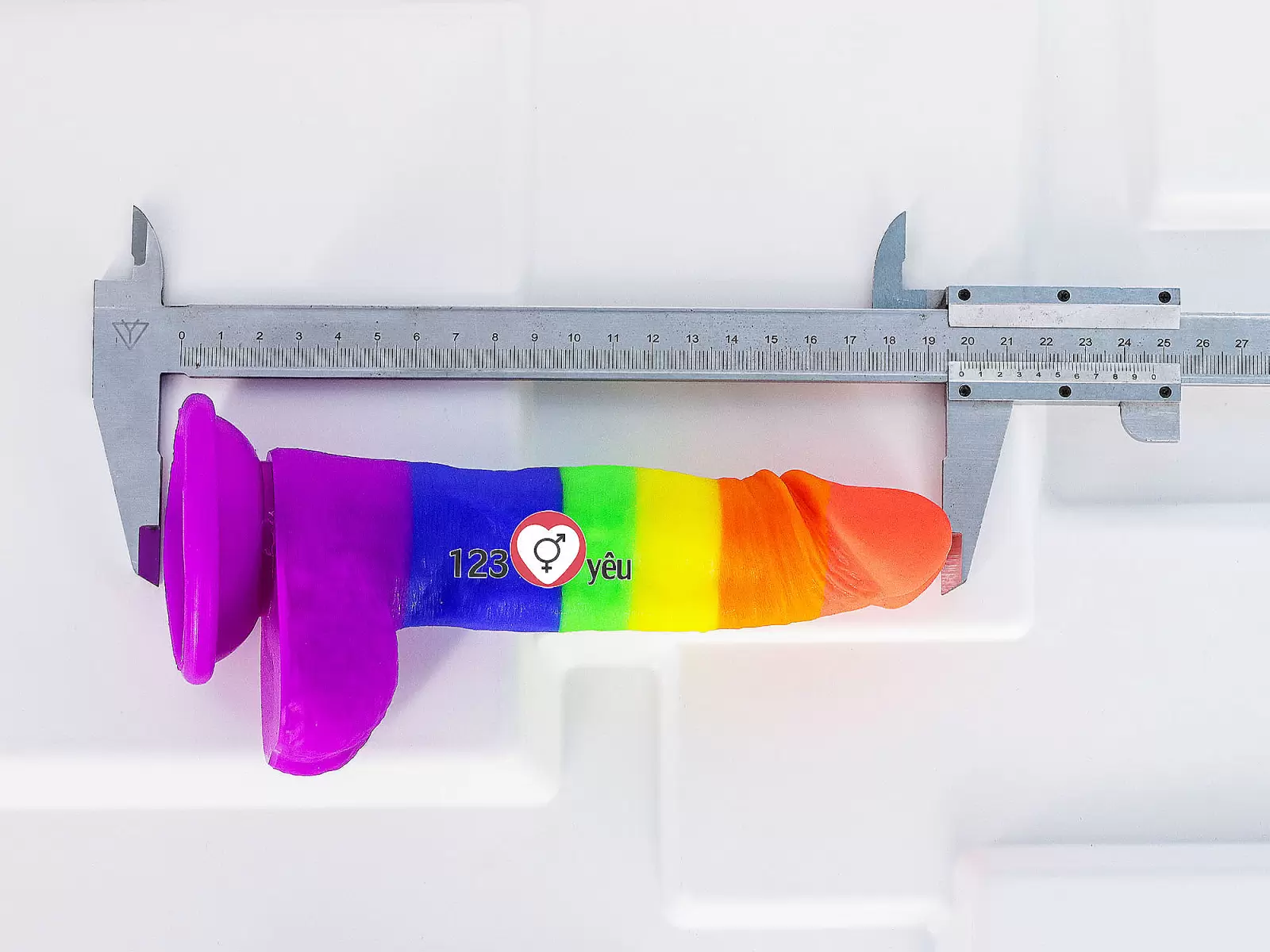 Dương vật giả có đế Jelly Dildo 7 màu