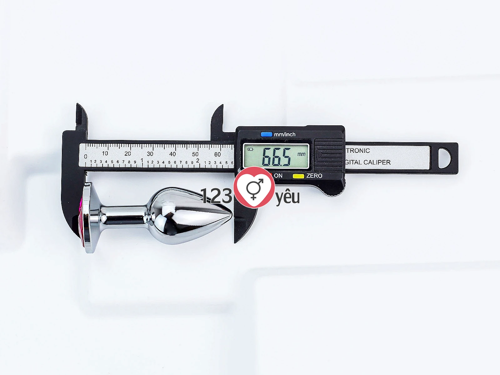 Đồ chơi kích hậu Inox đường kích 3.35 cm