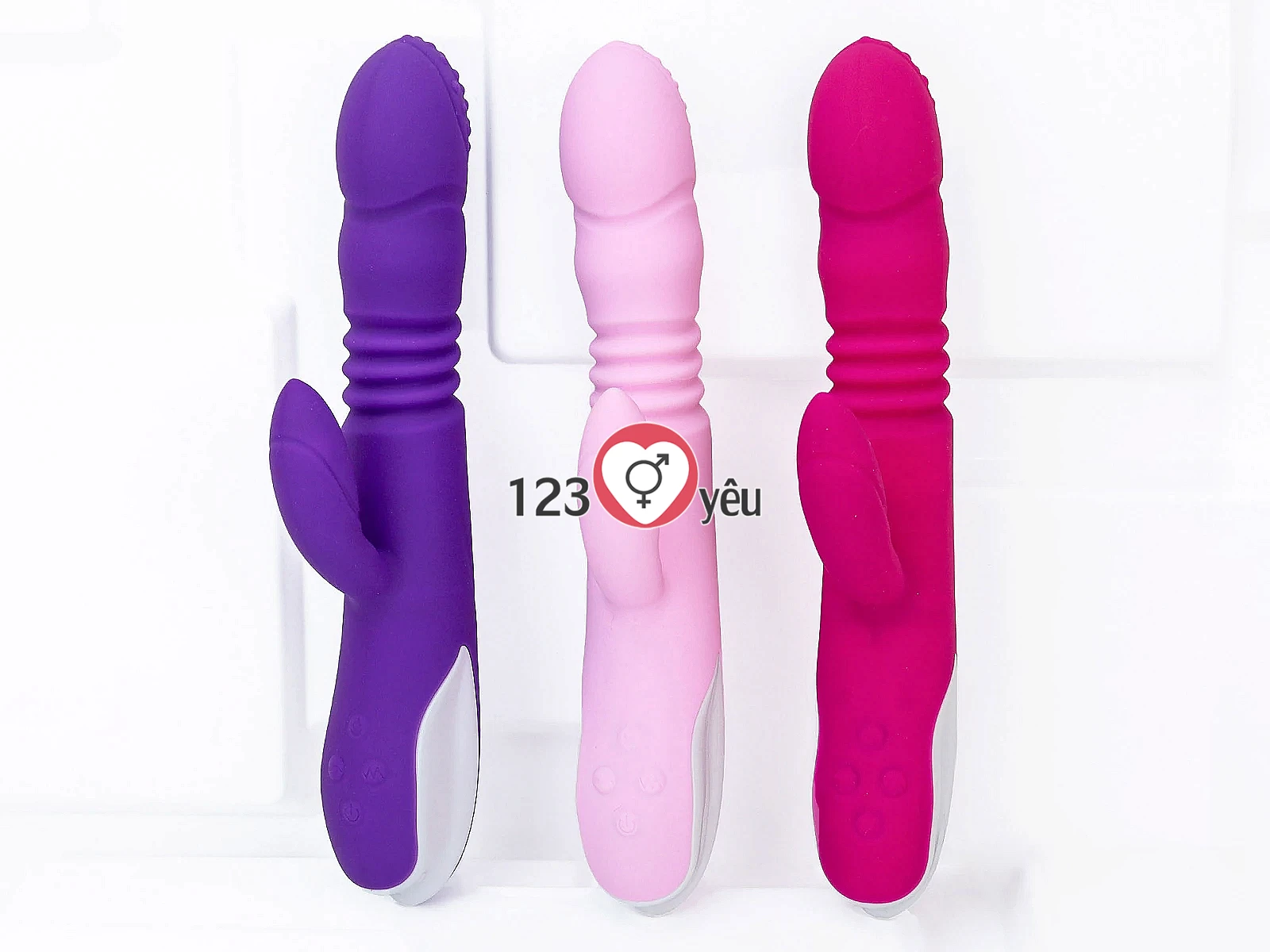 Dương vật giả đa năng rung, thụt, phát nhiệt Passion Enjoy