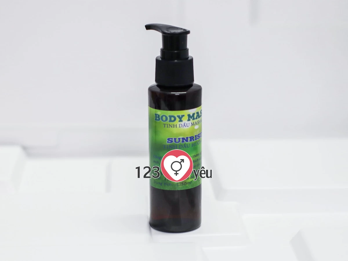 Chai tinh dầu massage body 100ml gợi cảm