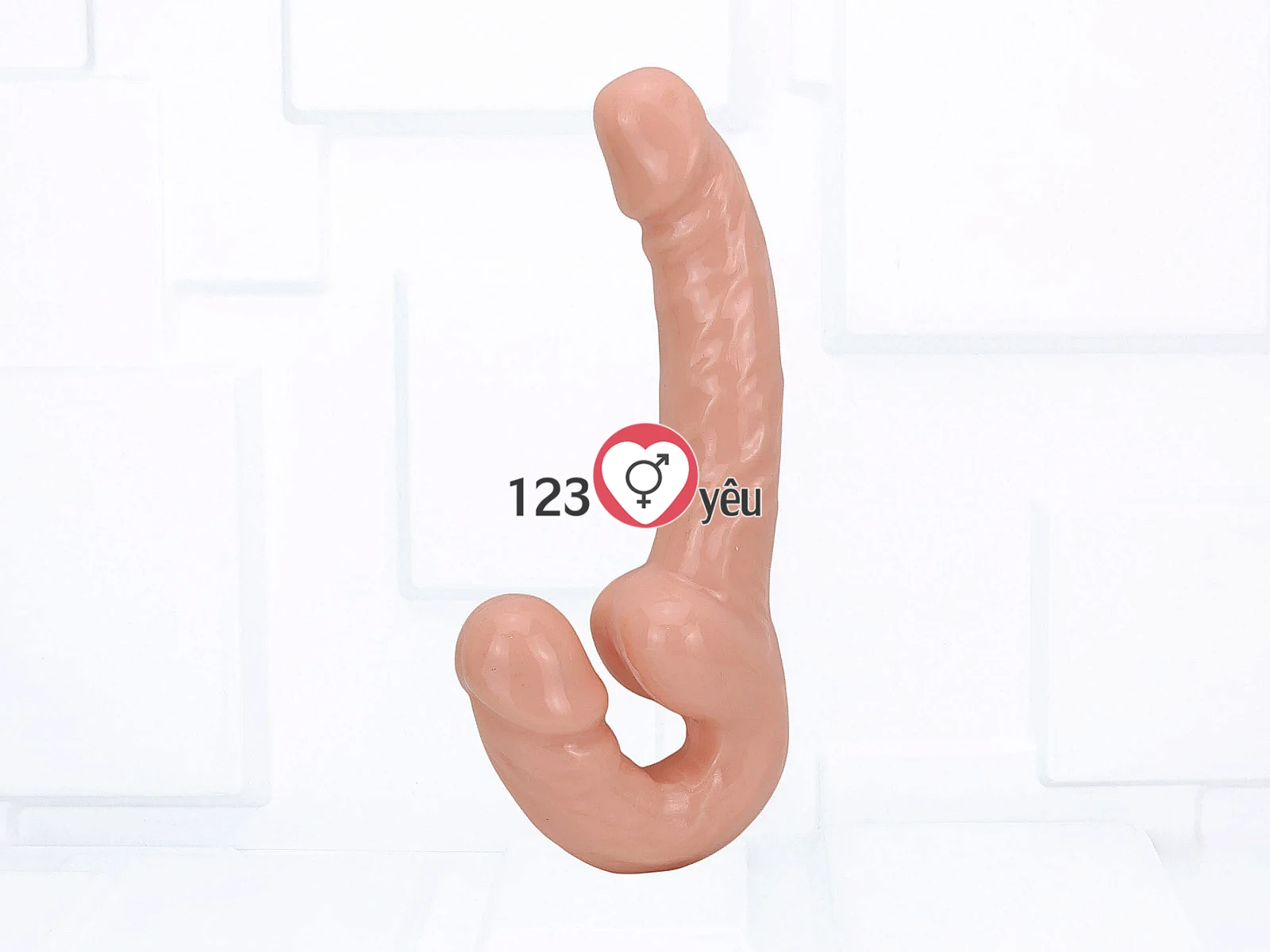 Dương vật giả Dildo 2 đầu thiết kế đôi tiện lợi