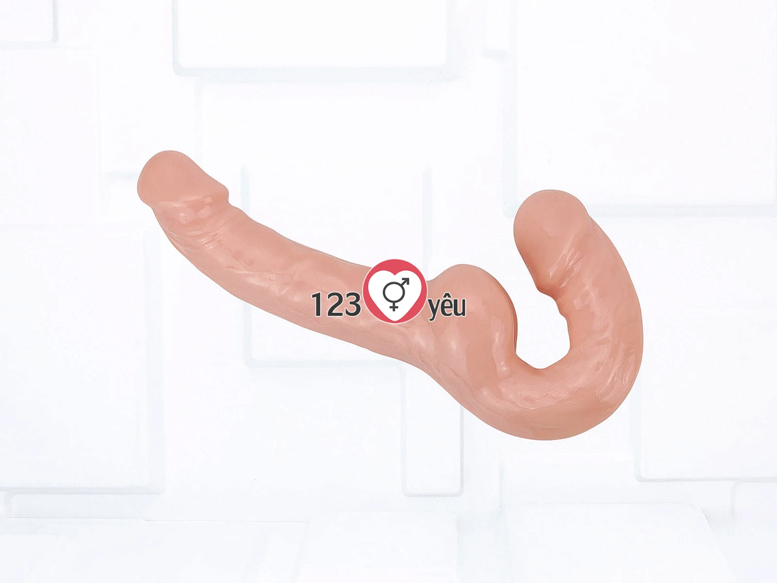 Dương vật giả Dildo 2 đầu thiết kế đôi tiện lợi