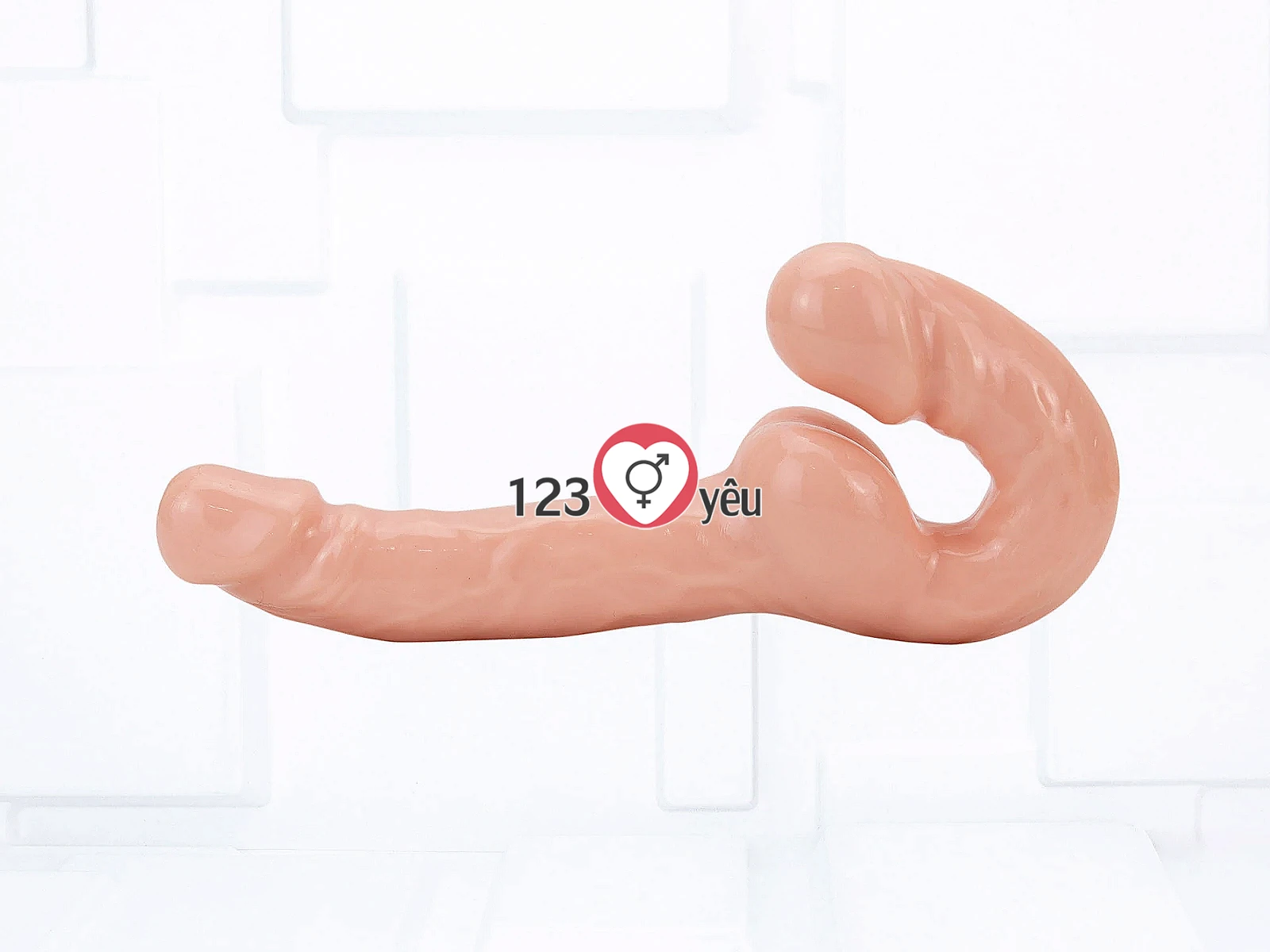 Dương vật giả Dildo 2 đầu thiết kế đôi tiện lợi