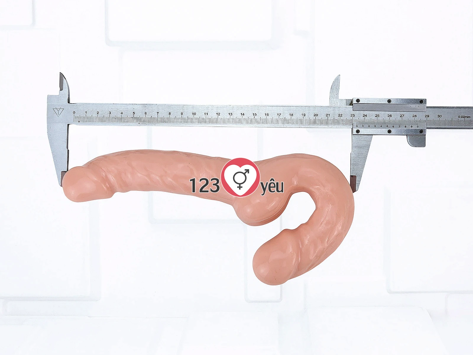 Dương vật giả Dildo 2 đầu thiết kế đôi tiện lợi