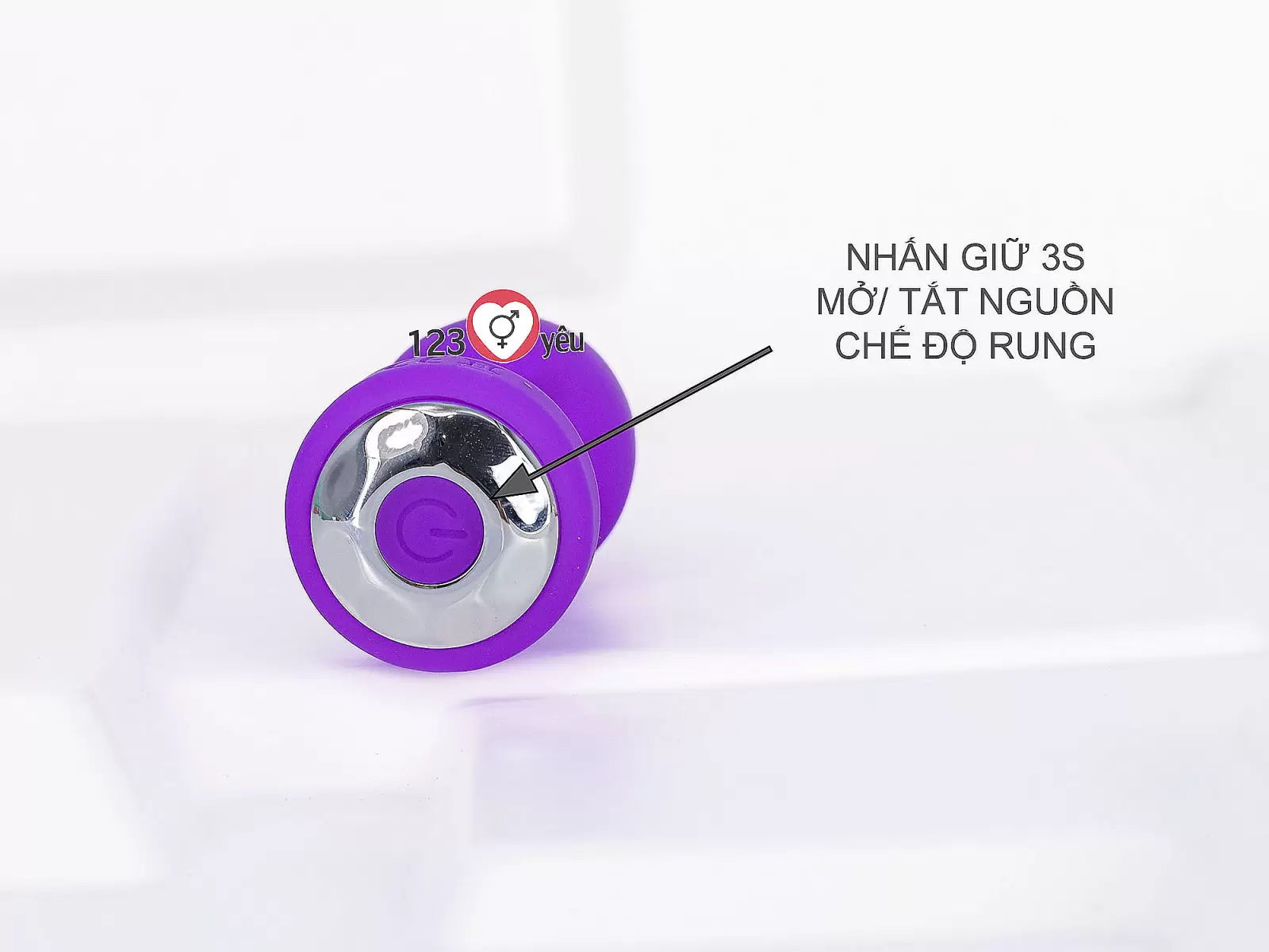 Kích hậu Plug rung kích thích kèm điều khiển từ xa