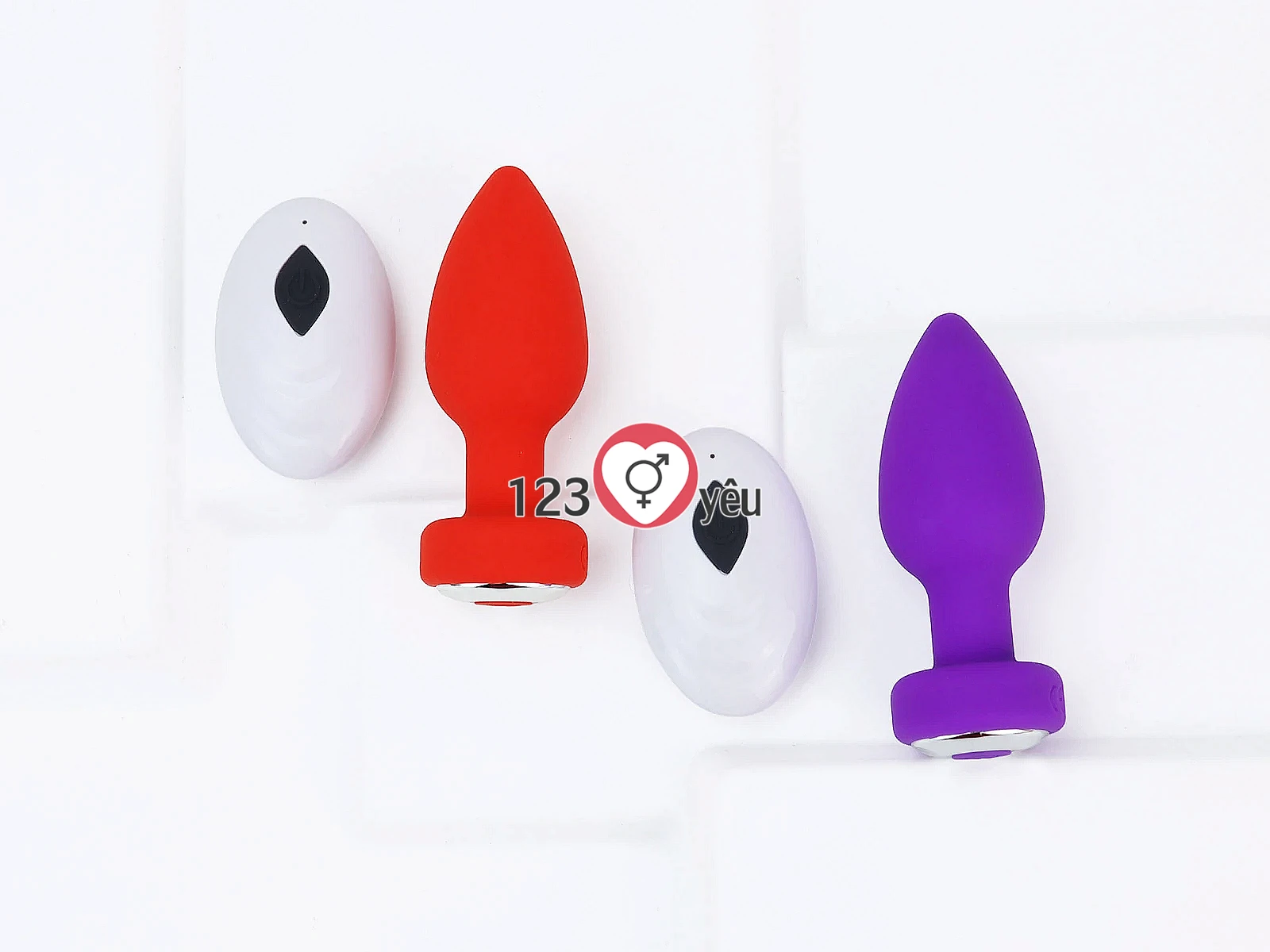 Kích hậu Plug rung kích thích kèm điều khiển từ xa