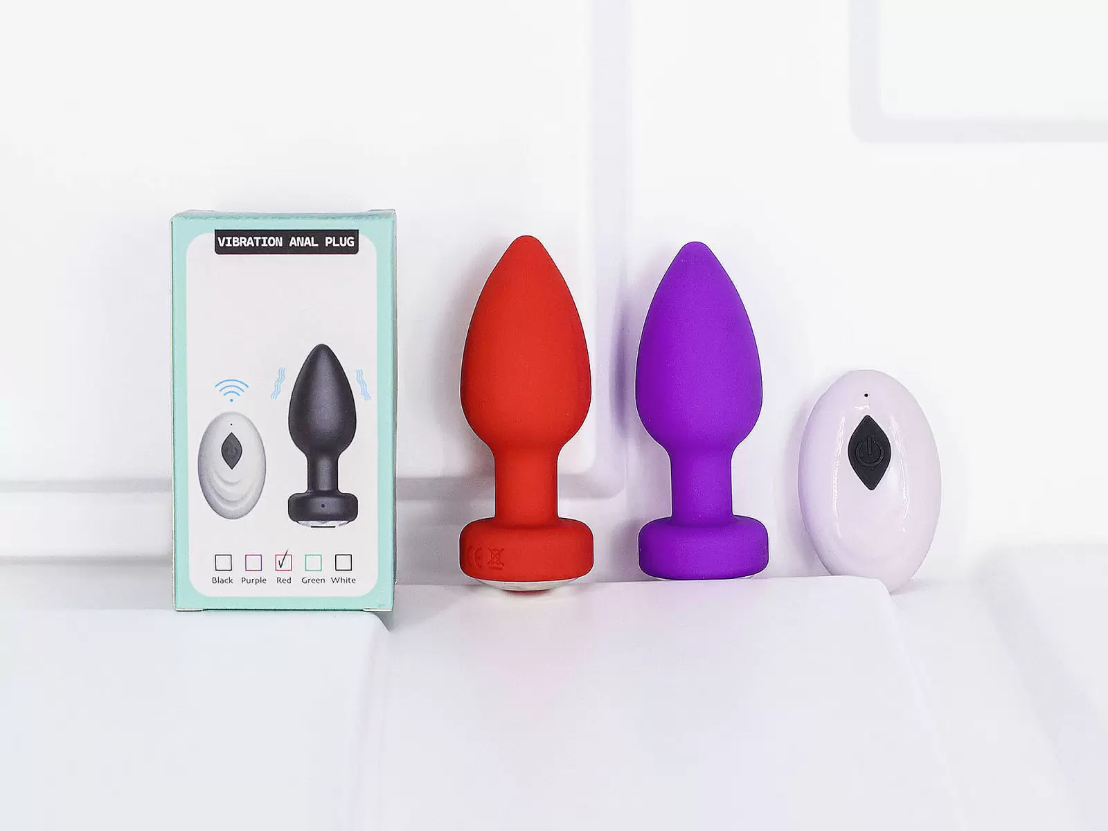 K&iacute;ch hậu Plug rung k&iacute;ch th&iacute;ch k&egrave;m điều khiển từ xa
