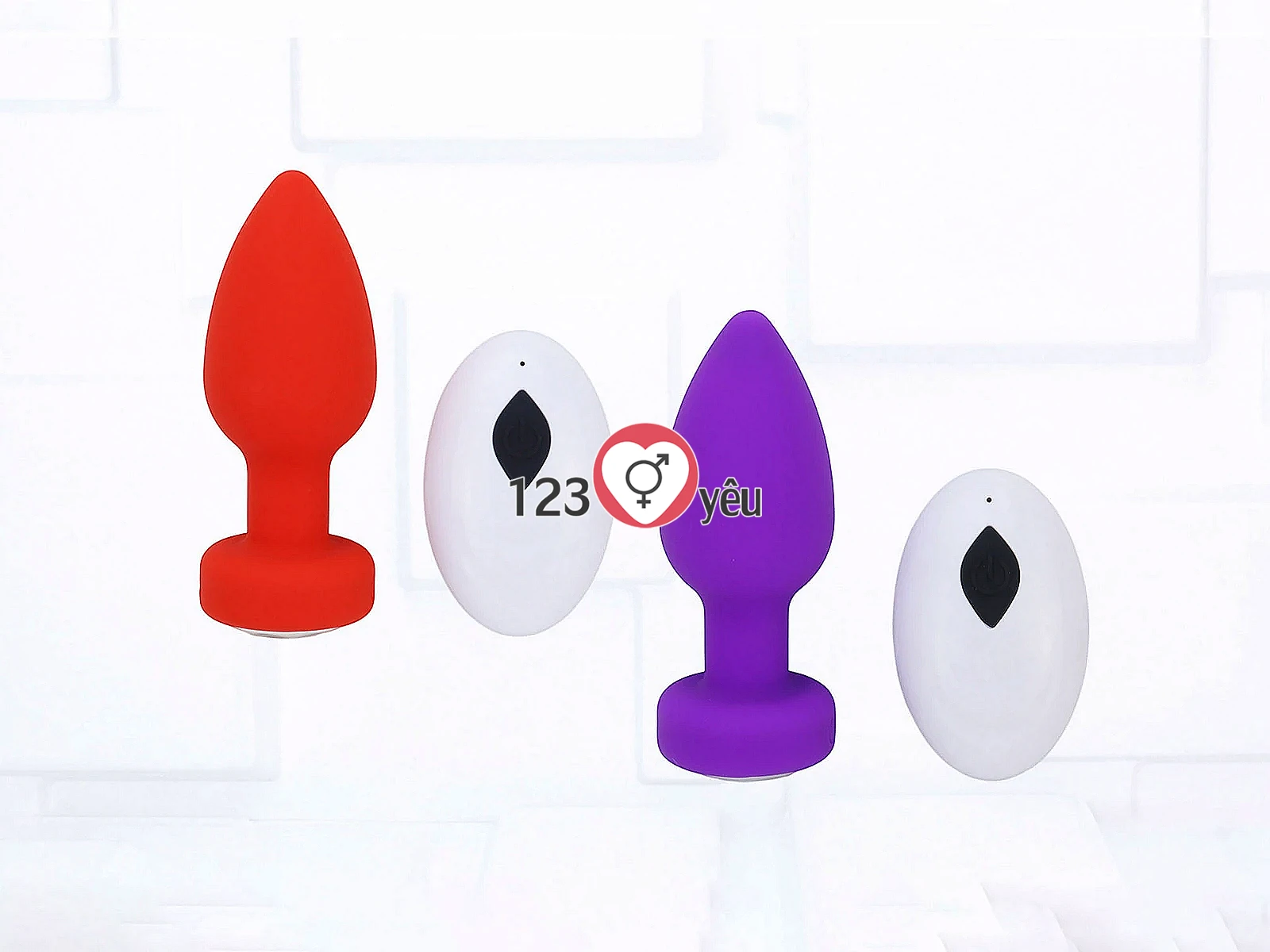 Kích hậu Plug rung kích thích kèm điều khiển từ xa