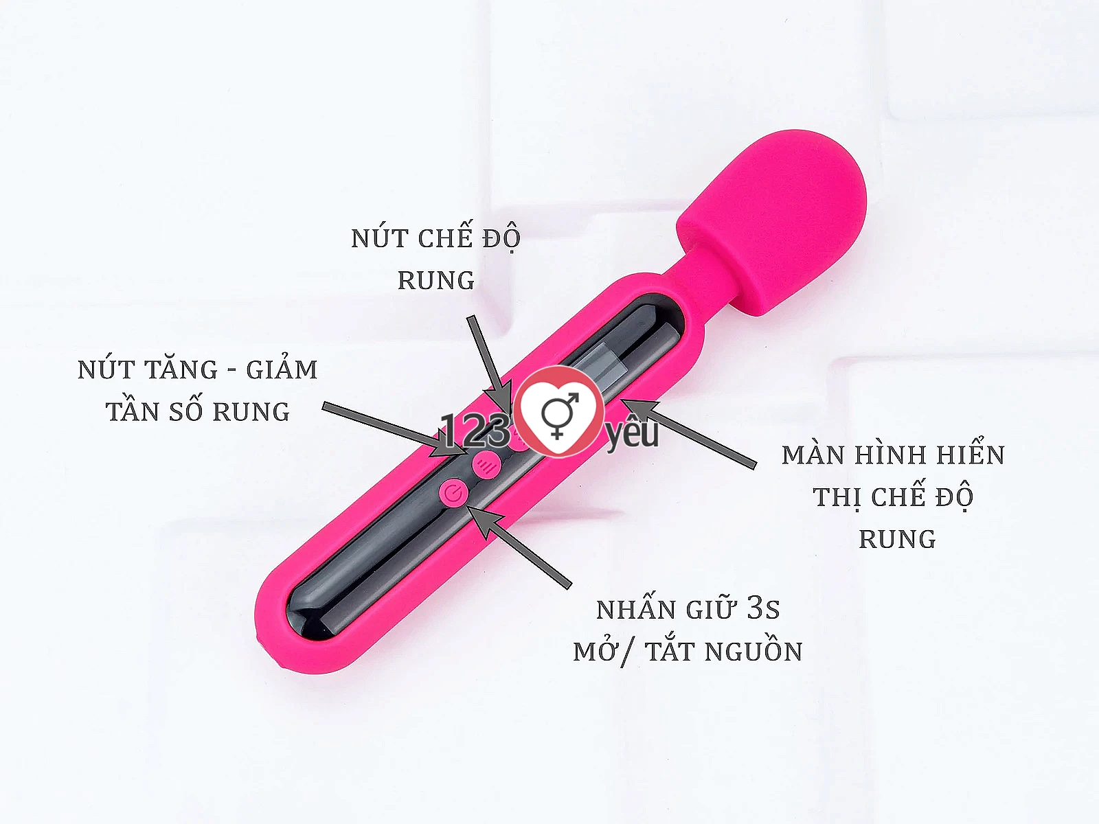 Máy massage điểm G với 10 tần số rung kích thích