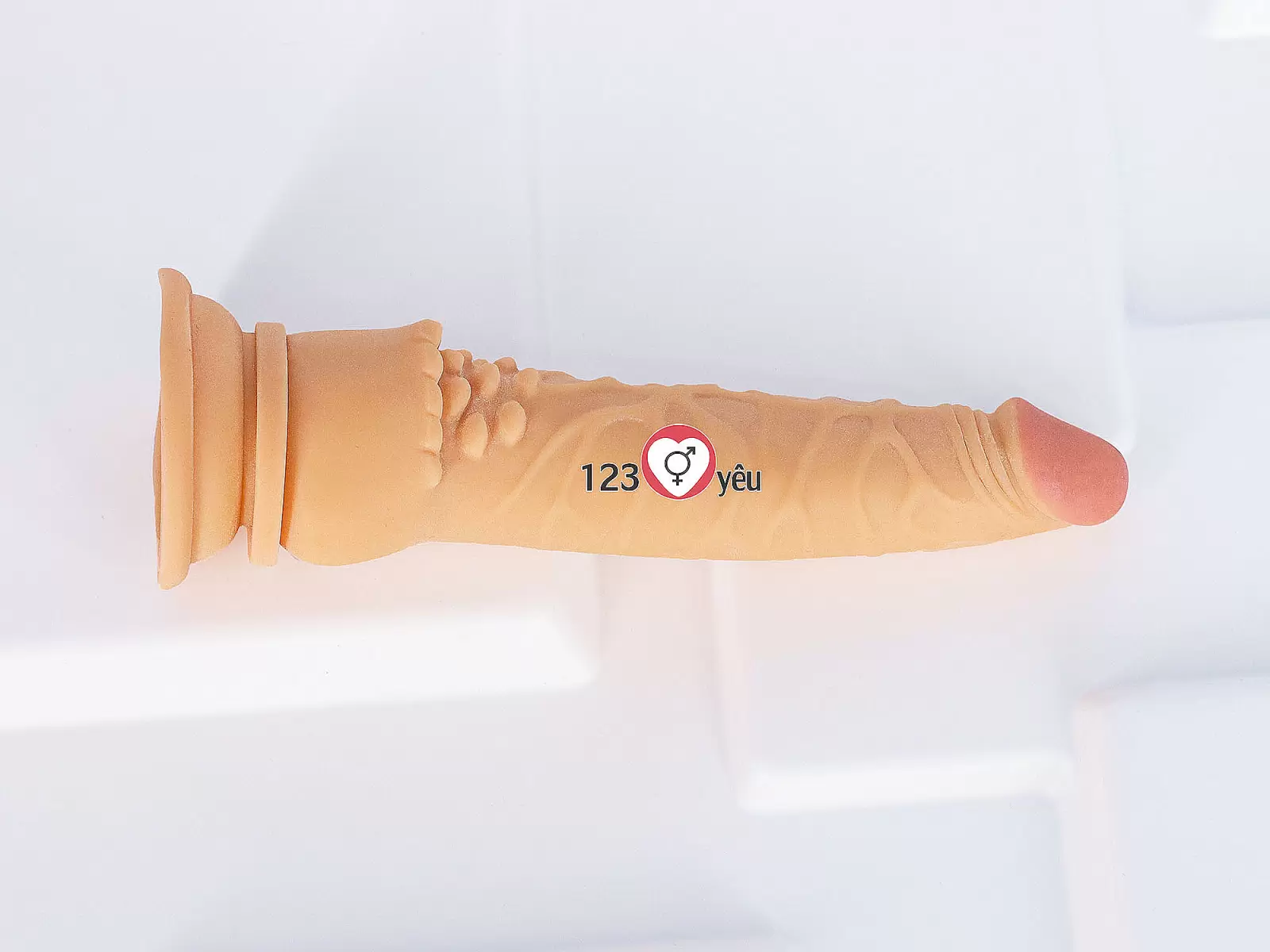 Dương vật giả có đế YEAIN Enduro Blaster gân nổi