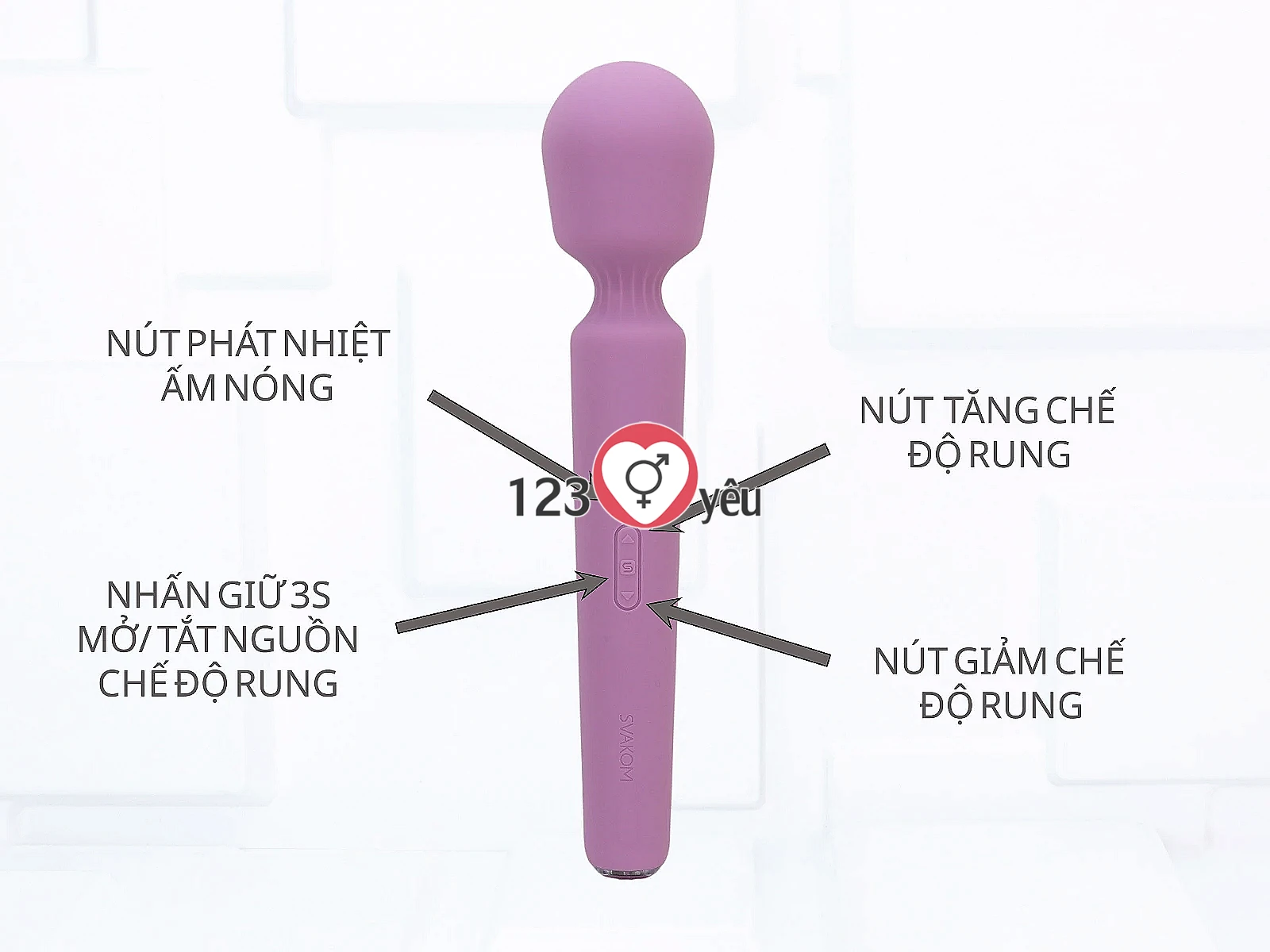Máy massage Svakom Emma Neo 2 cao cấp điều khiển từ xa qua ứng dụng