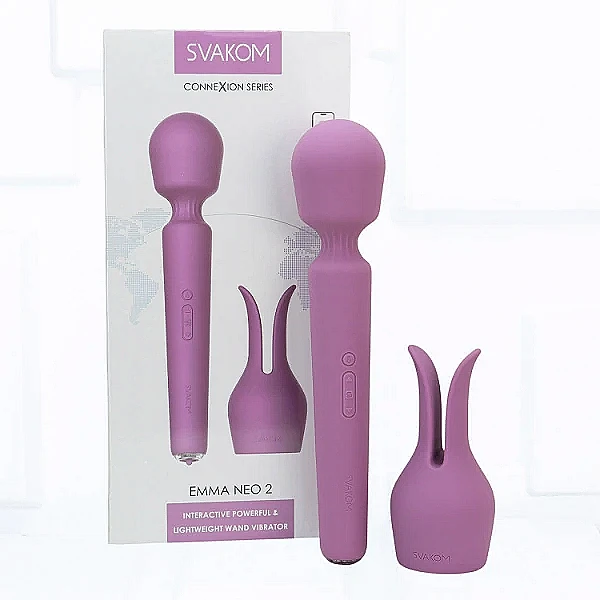 Máy massage Svakom Emma Neo 2 cao cấp điều khiển từ xa qua ứng dụng