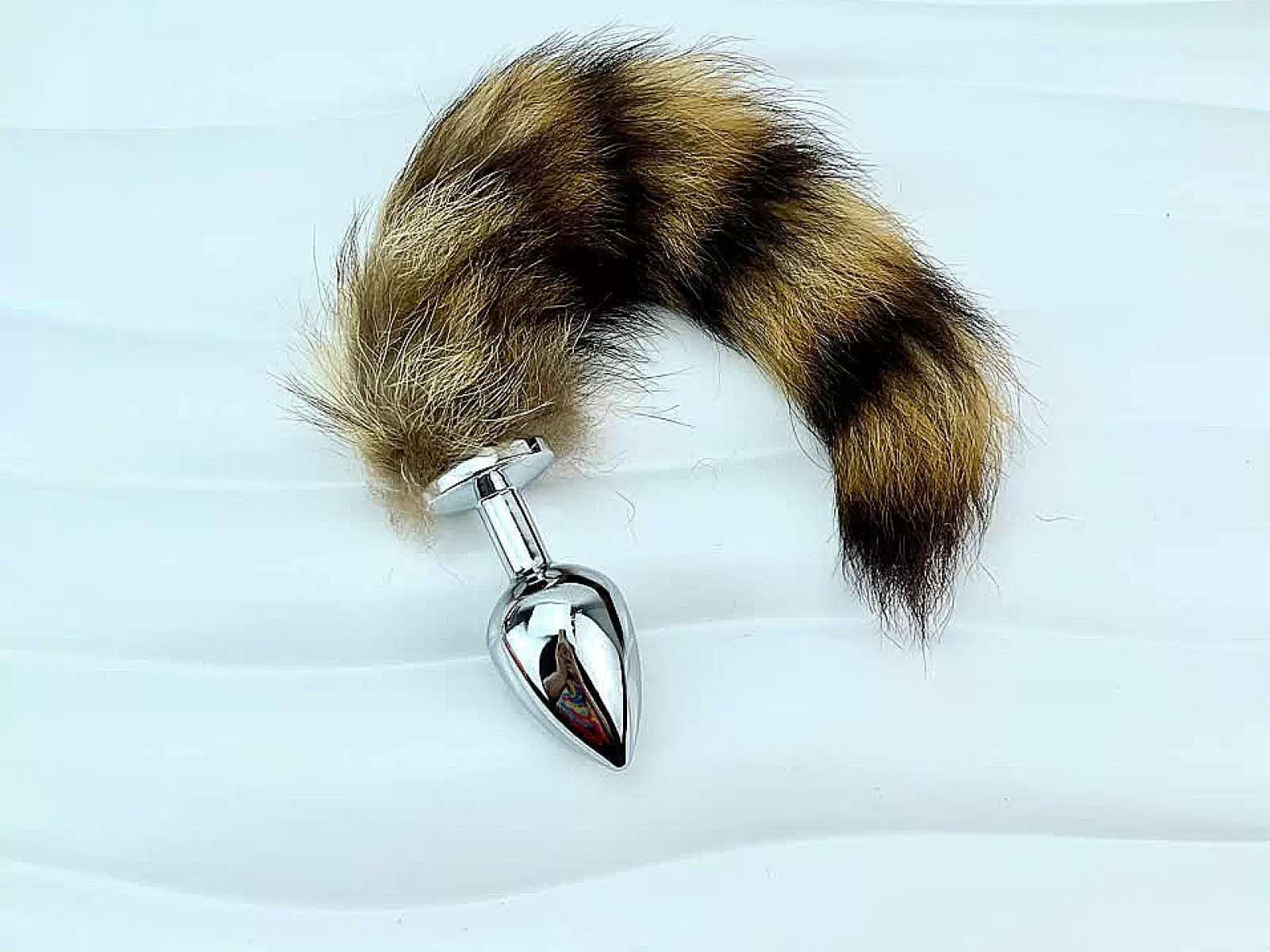 Thanh L&yacute; Bỏ Mẫu - Đồ chơi k&iacute;ch hậu đu&ocirc;i chồn inox loại tốt, hơi rụng l&ocirc;ng